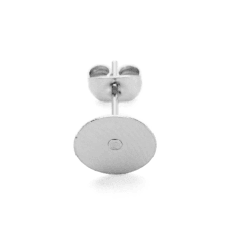 Earring Post & Back Silver - 200 pcs - Kit & Co.Jewellry Supplies6mm base