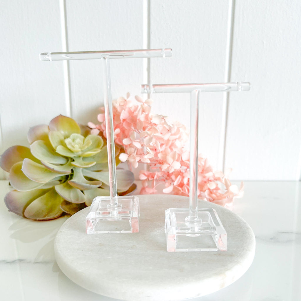 kitandco.com.au Earring stand Acrylic T-Stand Earring Display (2pcs)