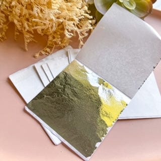 kitandco.com.au Foil Metallic Leaf Foil - Silver (20 pcs)