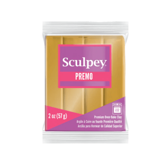 Sculpey Premo - Gold 57g - Kit & Co.Polymer Clay