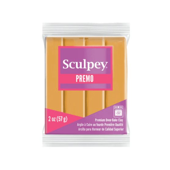 Sculpey Premo - Mustard 57g - Kit & Co.Polymer Clay
