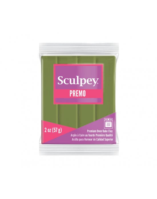 kitandco.com.au Sculpey Premo - Spanish Olive 57g