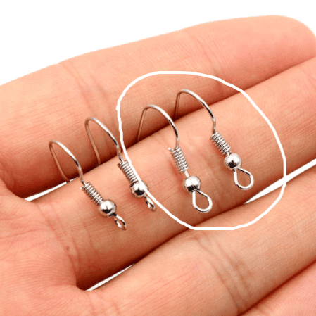 Shepard Hooks Gold - 100pcs - Kit & Co.Jewellry Supplies