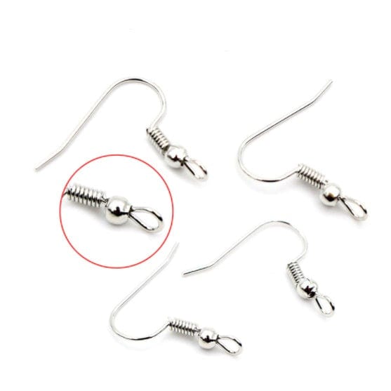 kitandco.com.au Shepard Hooks Silver - 100pcs