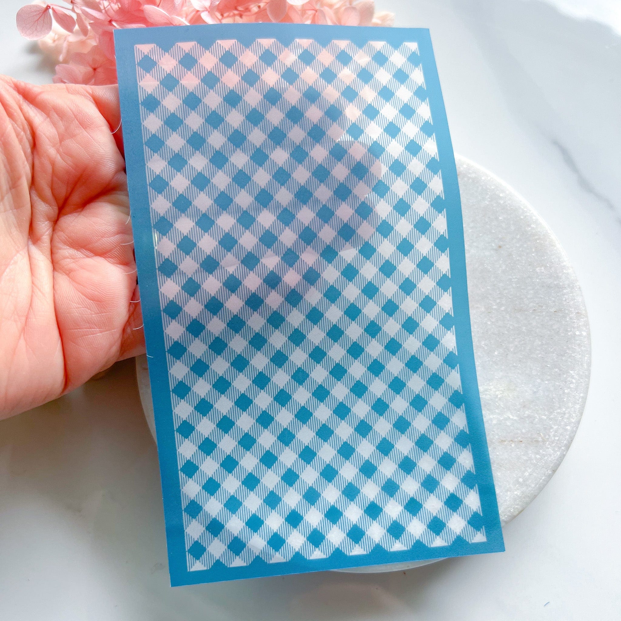 kitandco.com.au Silkscreen "Gingham #2" Silkscreen