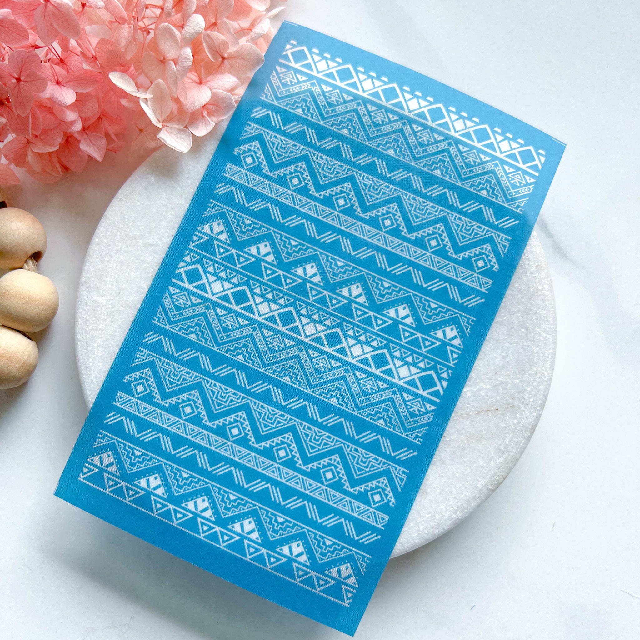 kitandco.com.au Silkscreen "Tribal Zig Zag" Silkscreen