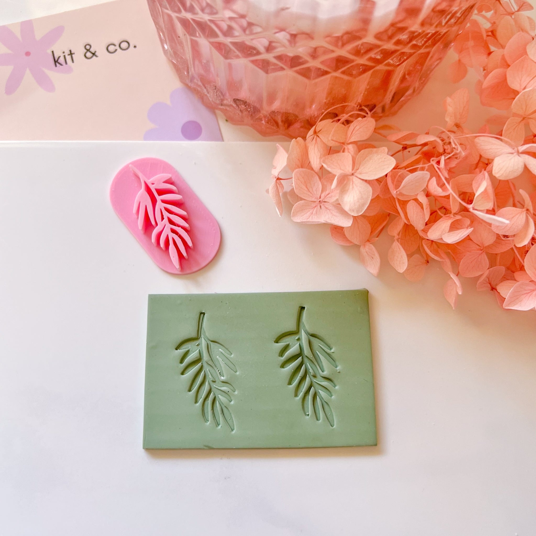 kitandco.com.au Stamp Eucalyptus - Texture Stamp