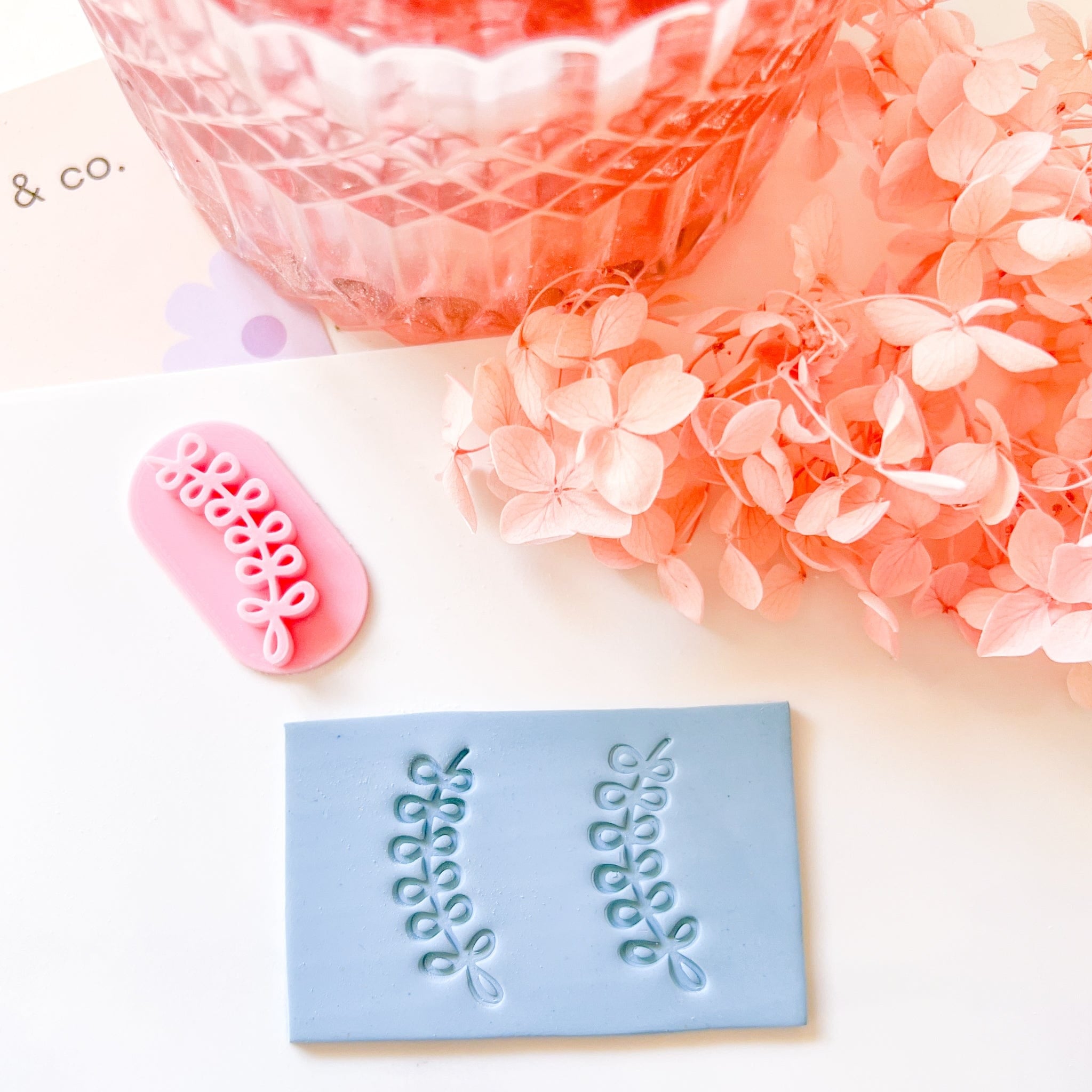 kitandco.com.au Stamp Leaf #1 - Texture Stamp