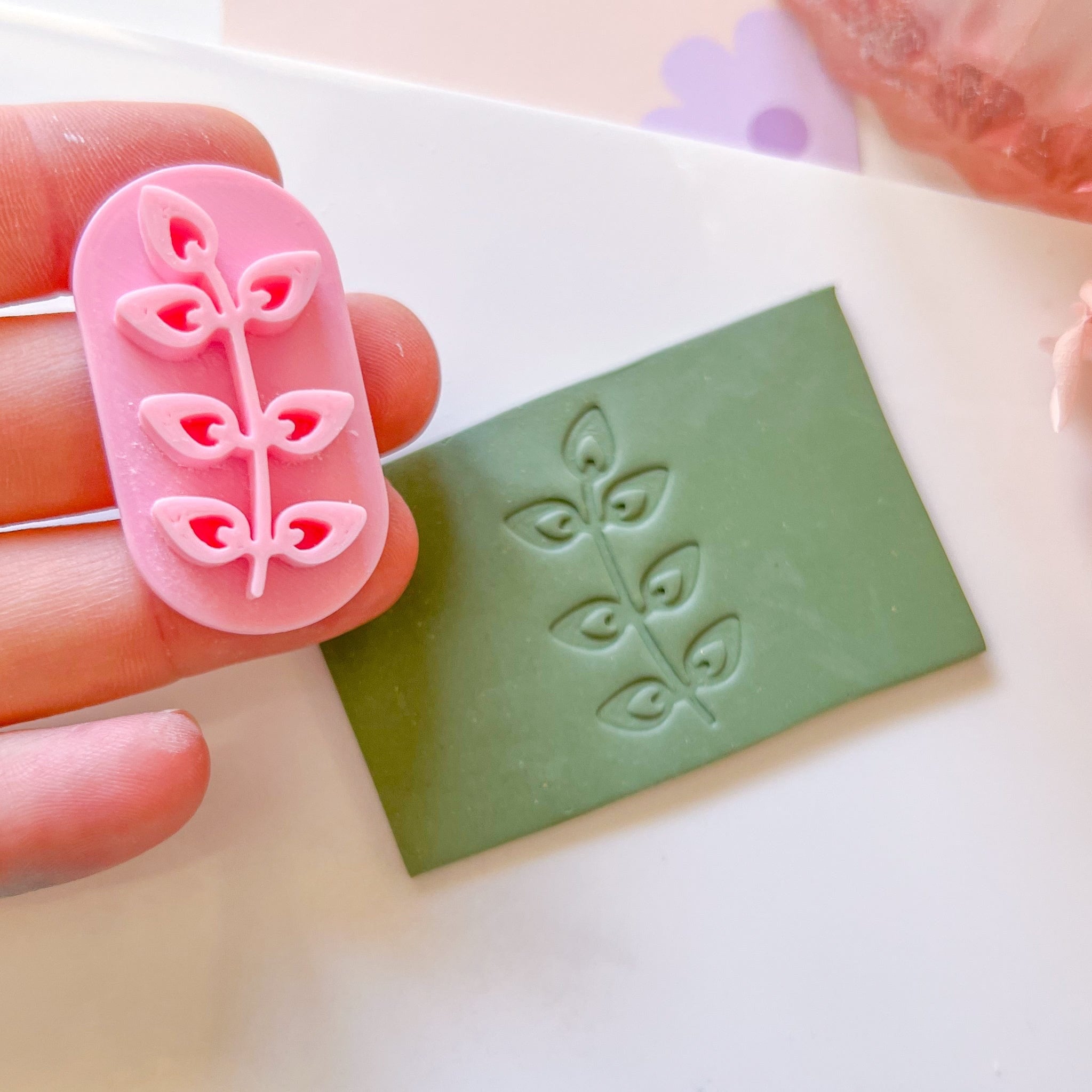 kitandco.com.au Stamp Leaf #2 - Texture Stamp