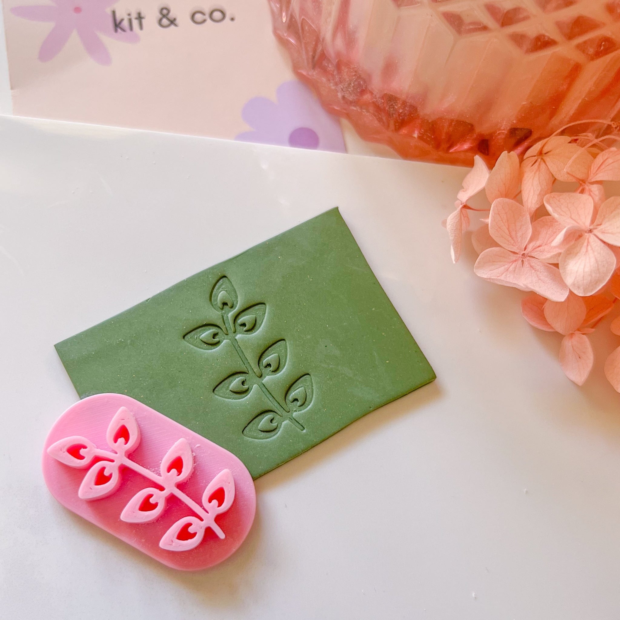 kitandco.com.au Stamp Leaf #2 - Texture Stamp