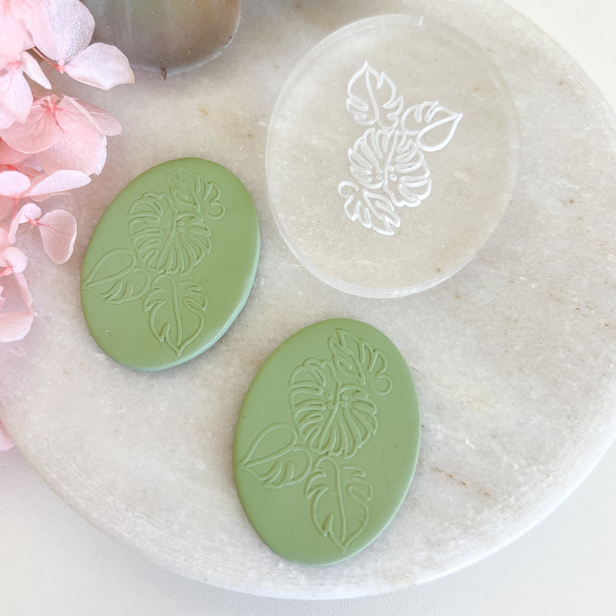 kitandco.com.au Stamp Monstera Vine - Texture Plate