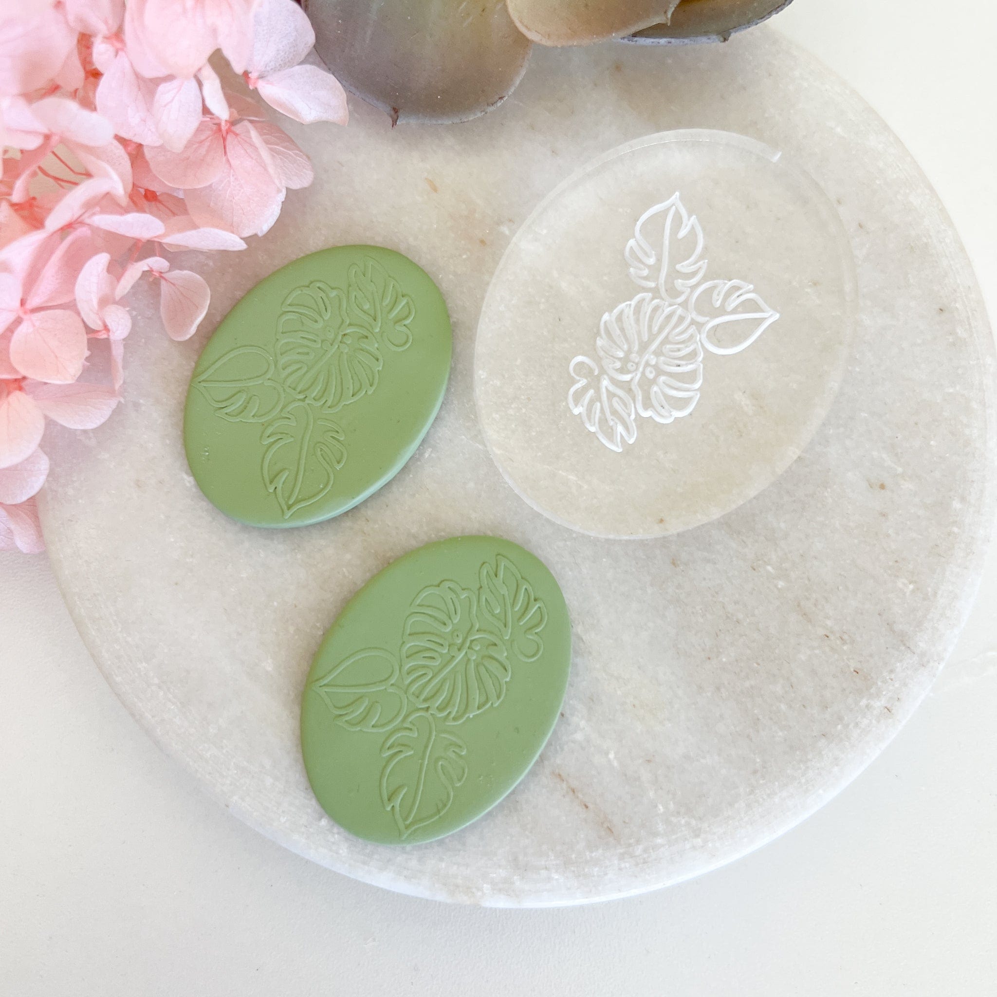 kitandco.com.au Stamp Monstera Vine - Texture Plate