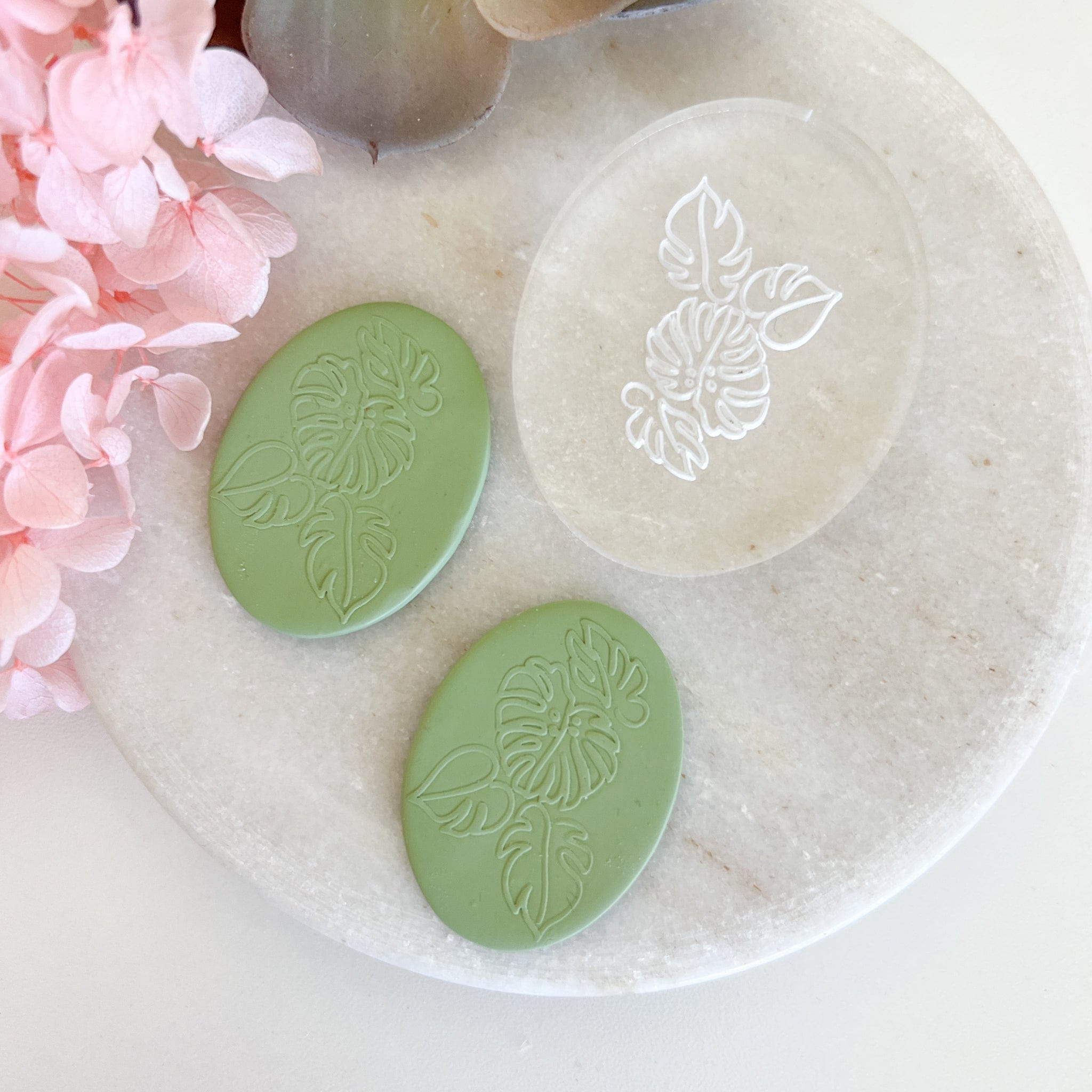 kitandco.com.au Stamp Monstera Vine - Texture Plate