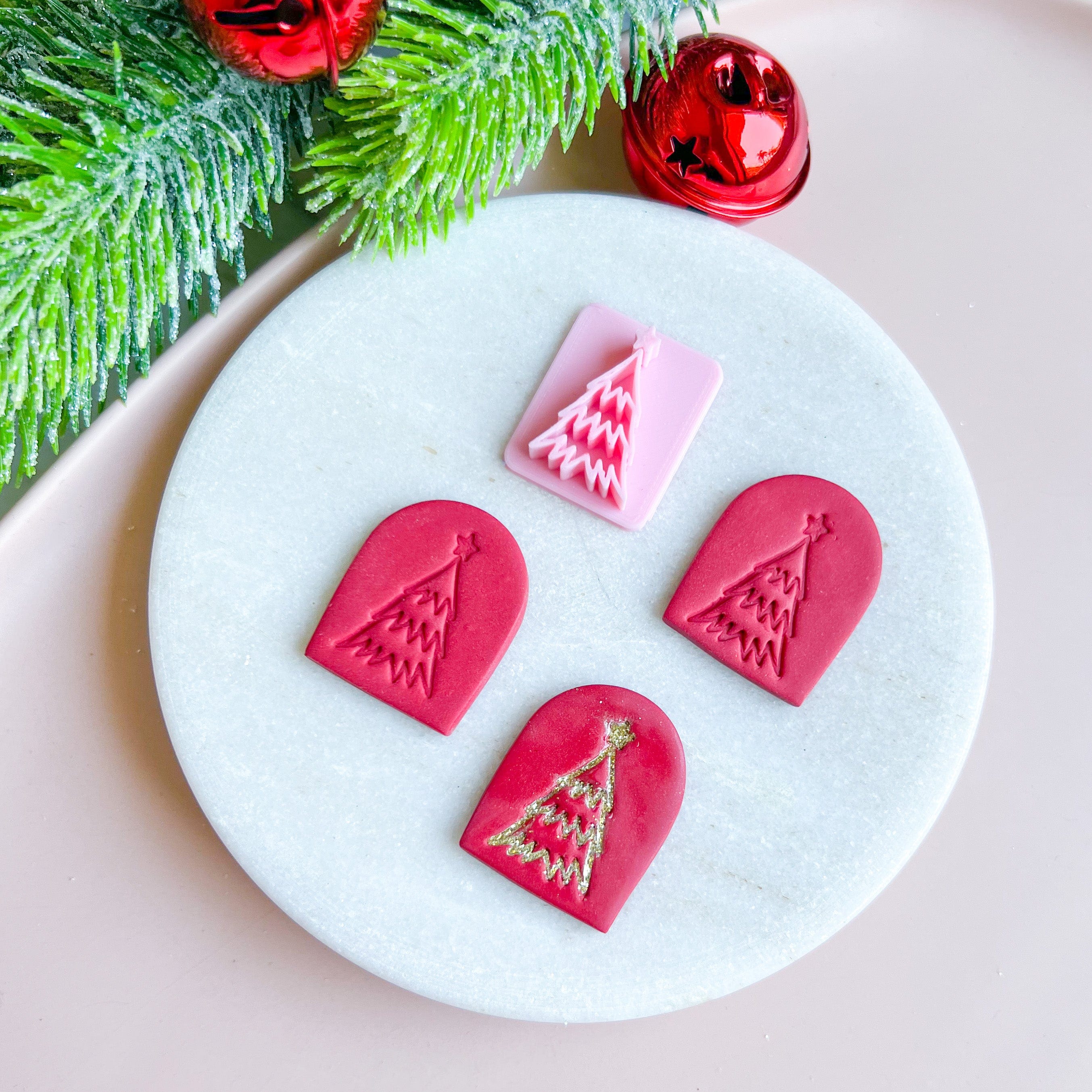 kitandco.com.au Stamp Nordic Christmas Tree #1 - Texture Stamp