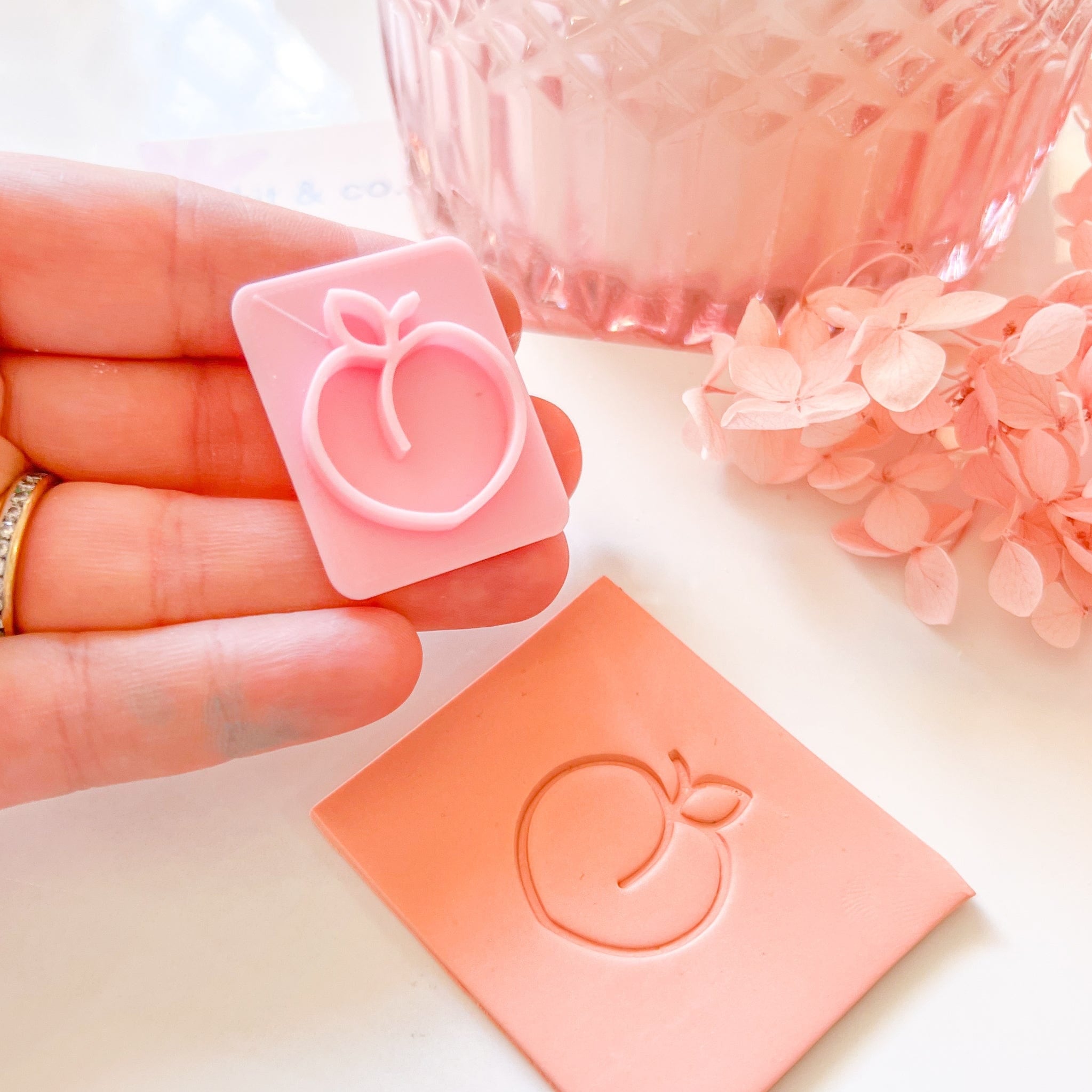 kitandco.com.au Stamp Peach - Texture Stamp