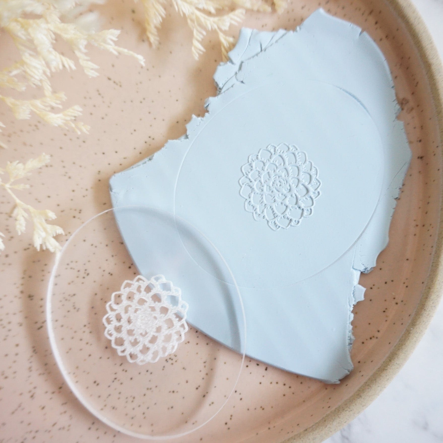 kitandco.com.au Stamp Succulent #2 - Texture Plate