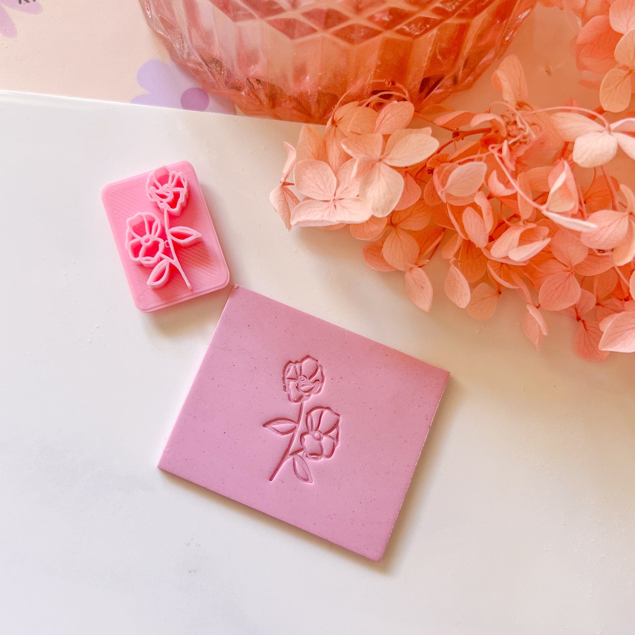 kitandco.com.au Stamp Two Flower - Texture Stamp