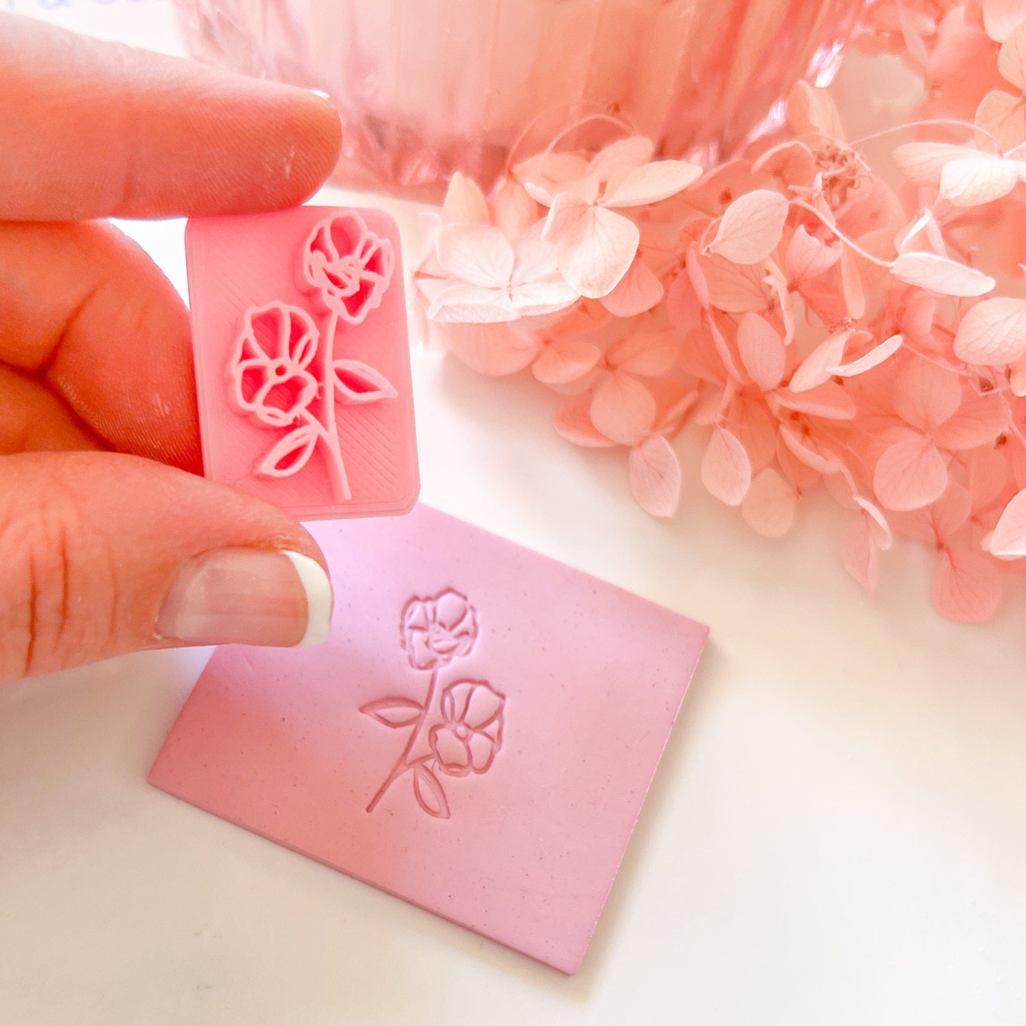 kitandco.com.au Stamp Two Flower - Texture Stamp