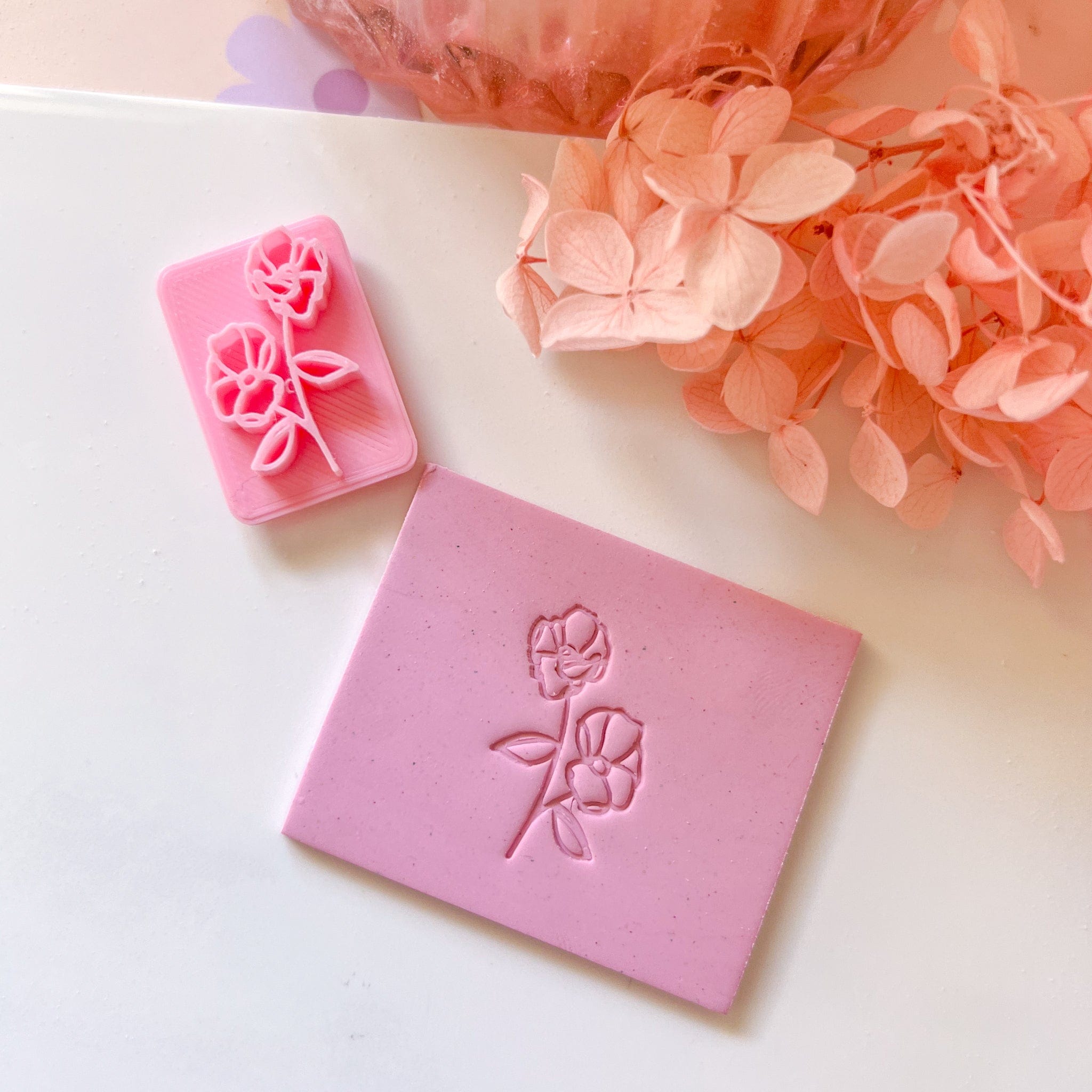 kitandco.com.au Stamp Two Flower - Texture Stamp