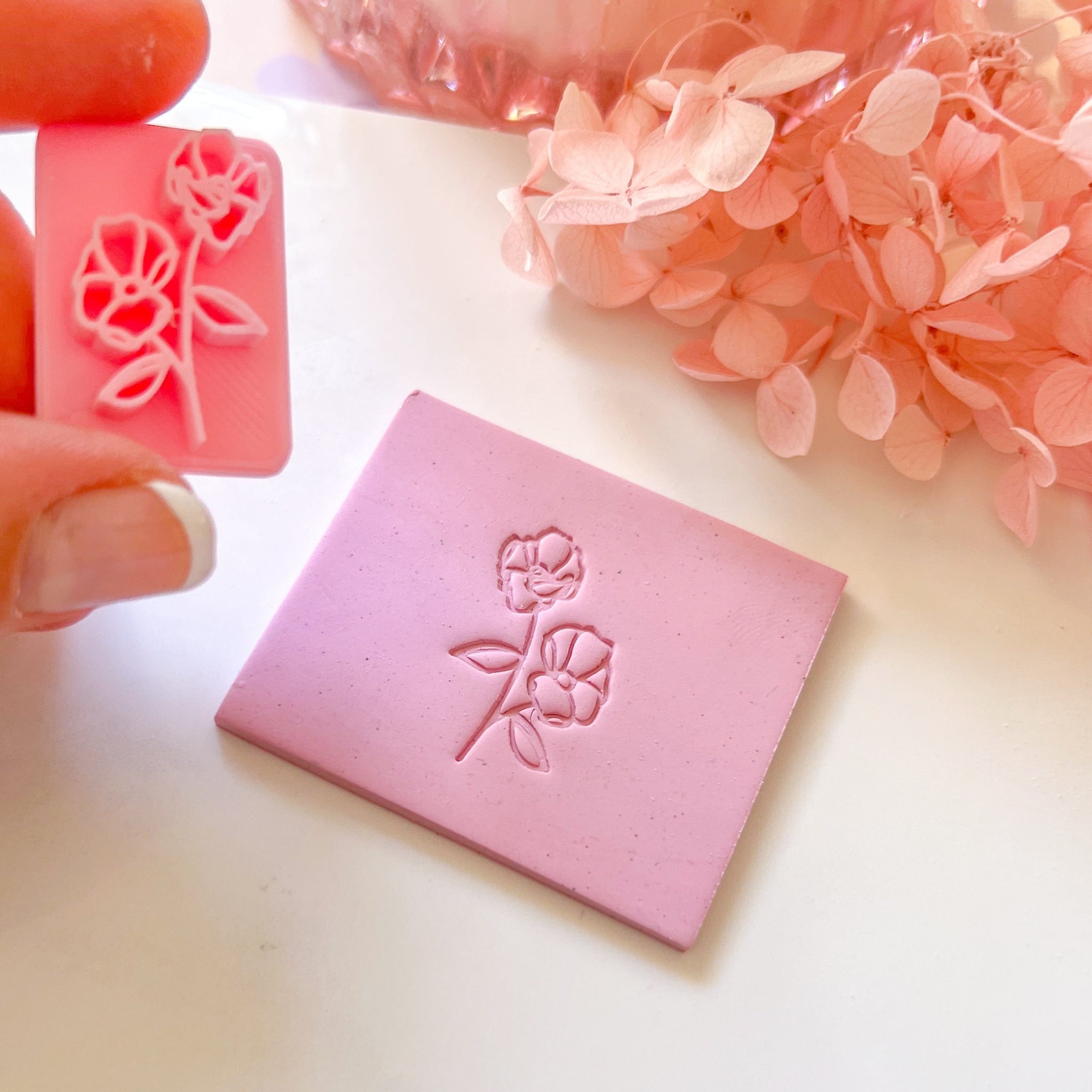 kitandco.com.au Stamp Two Flower - Texture Stamp