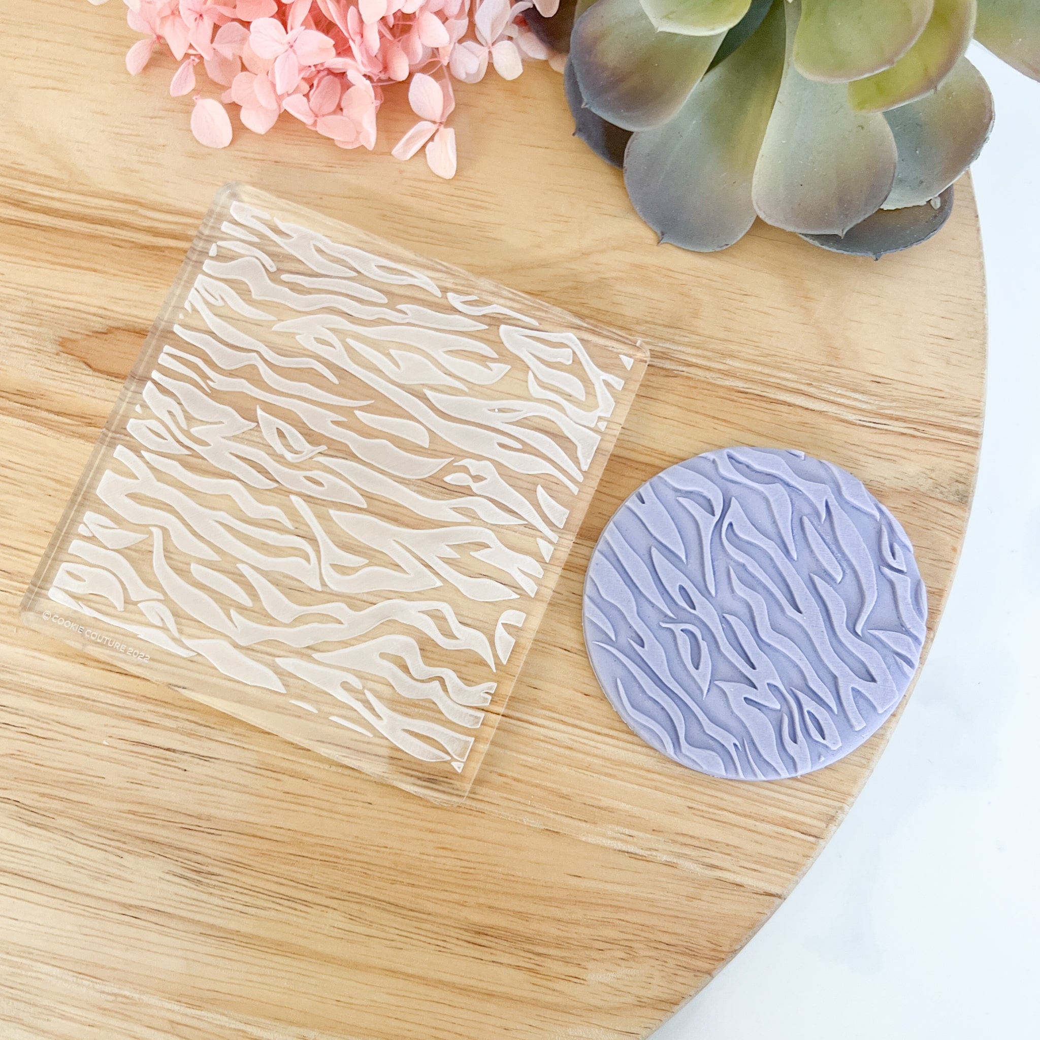kitandco.com.au Stamp "Wild Animal" - Large Texture Plate