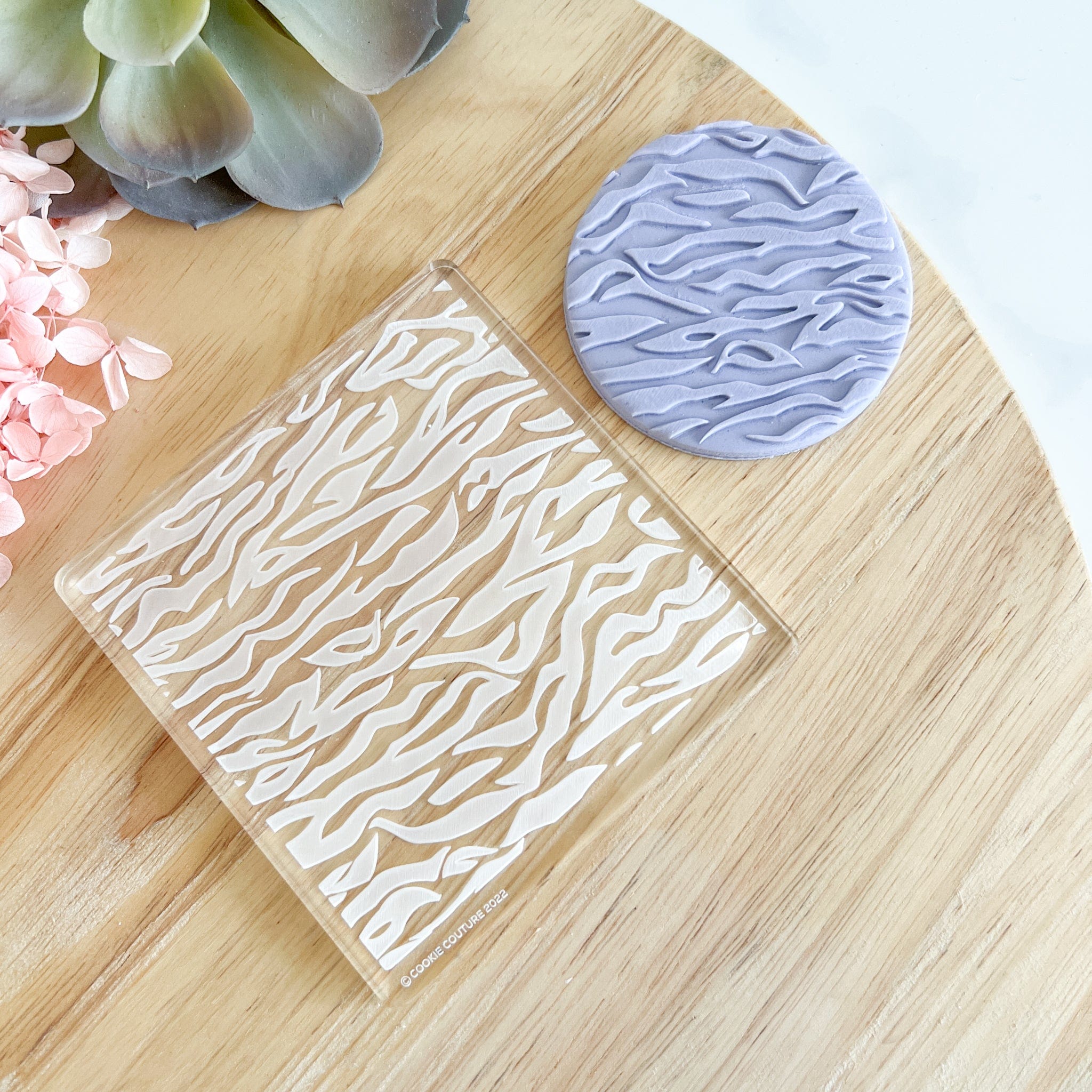 kitandco.com.au Stamp "Wild Animal" - Large Texture Plate