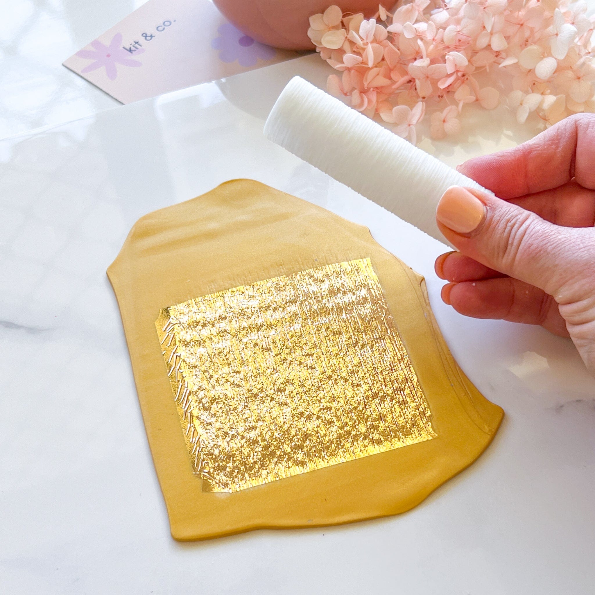 kitandco.com.au Texture Roller Resin "Brushed" Texture Roller