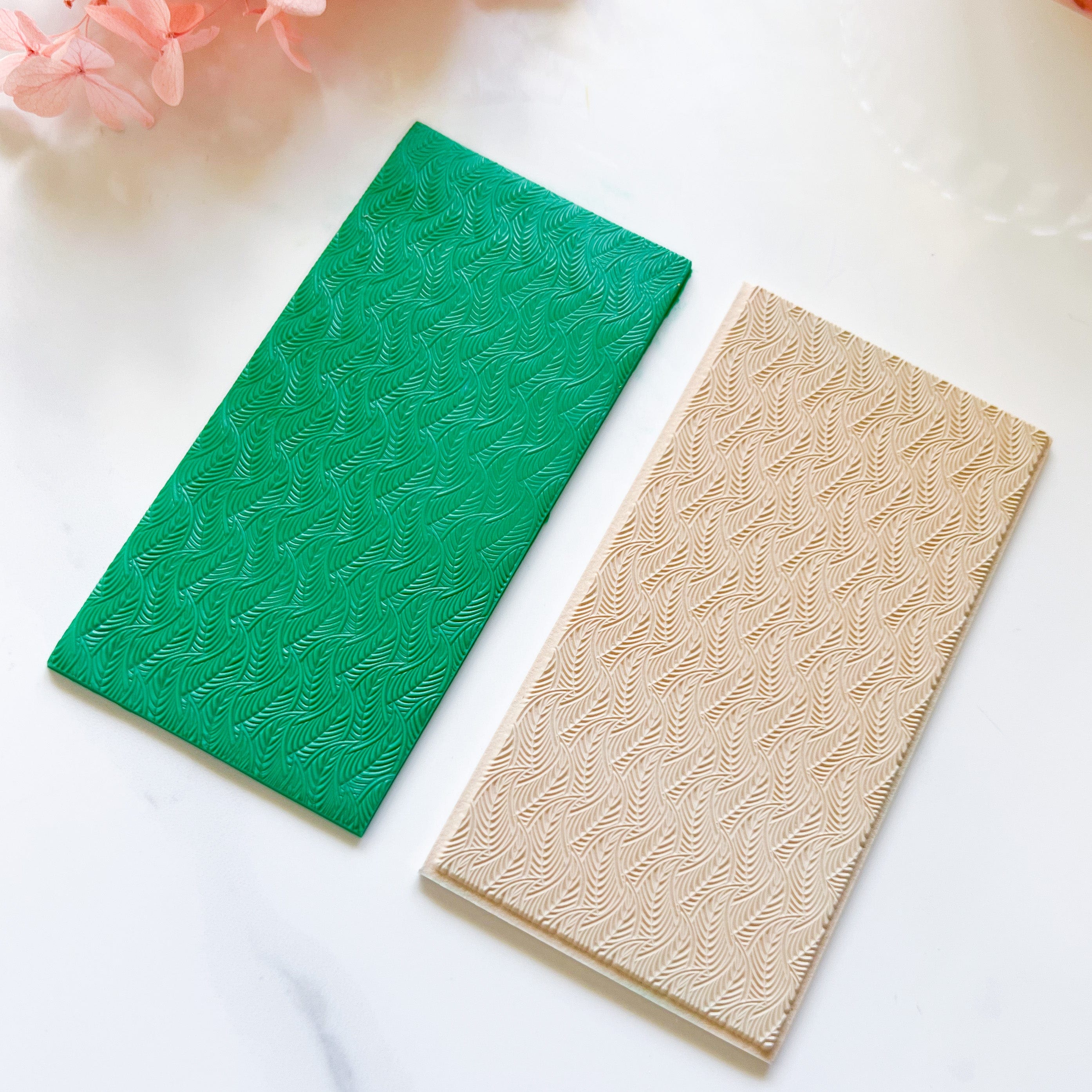 kitandco.com.au Texture Tile "Dancing Leaves" Texture Tile