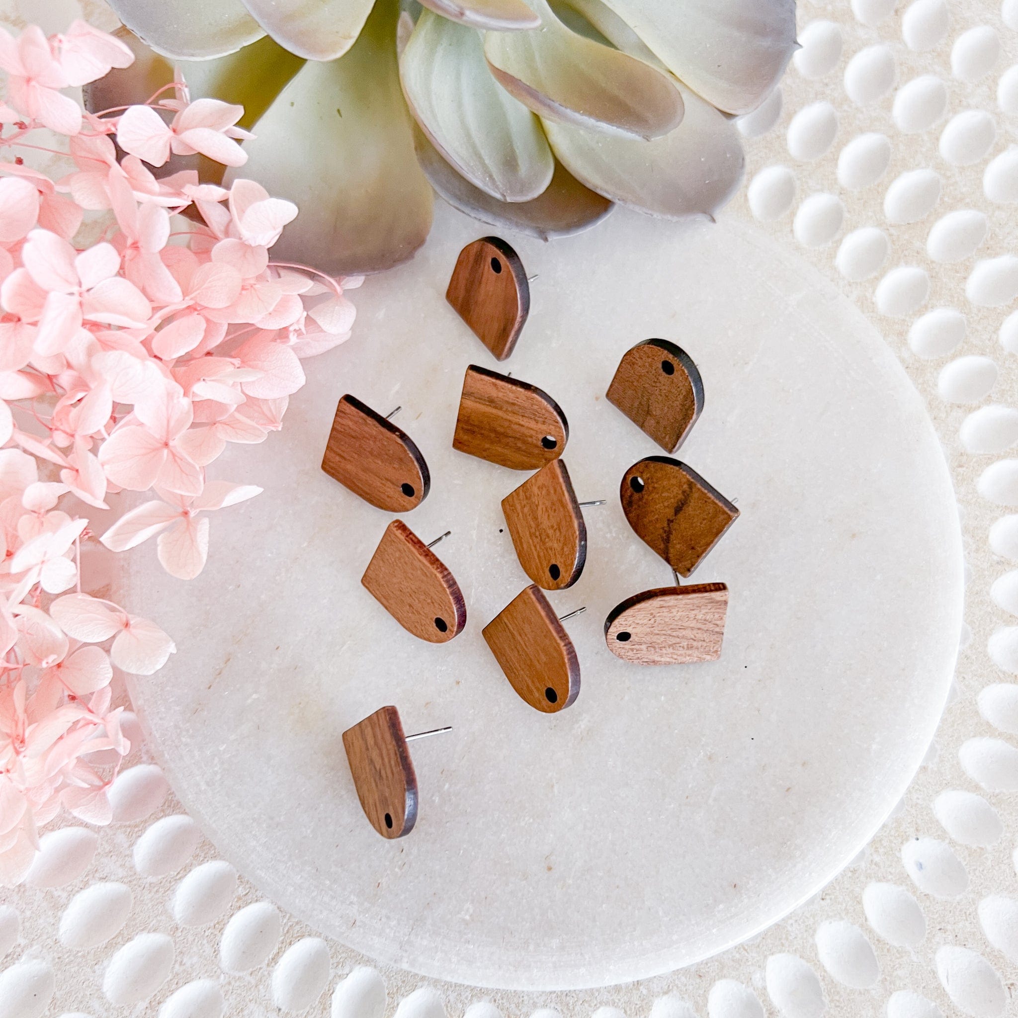 kitandco.com.au Tools "Arch" Wooden - Earring Post (10 pcs)