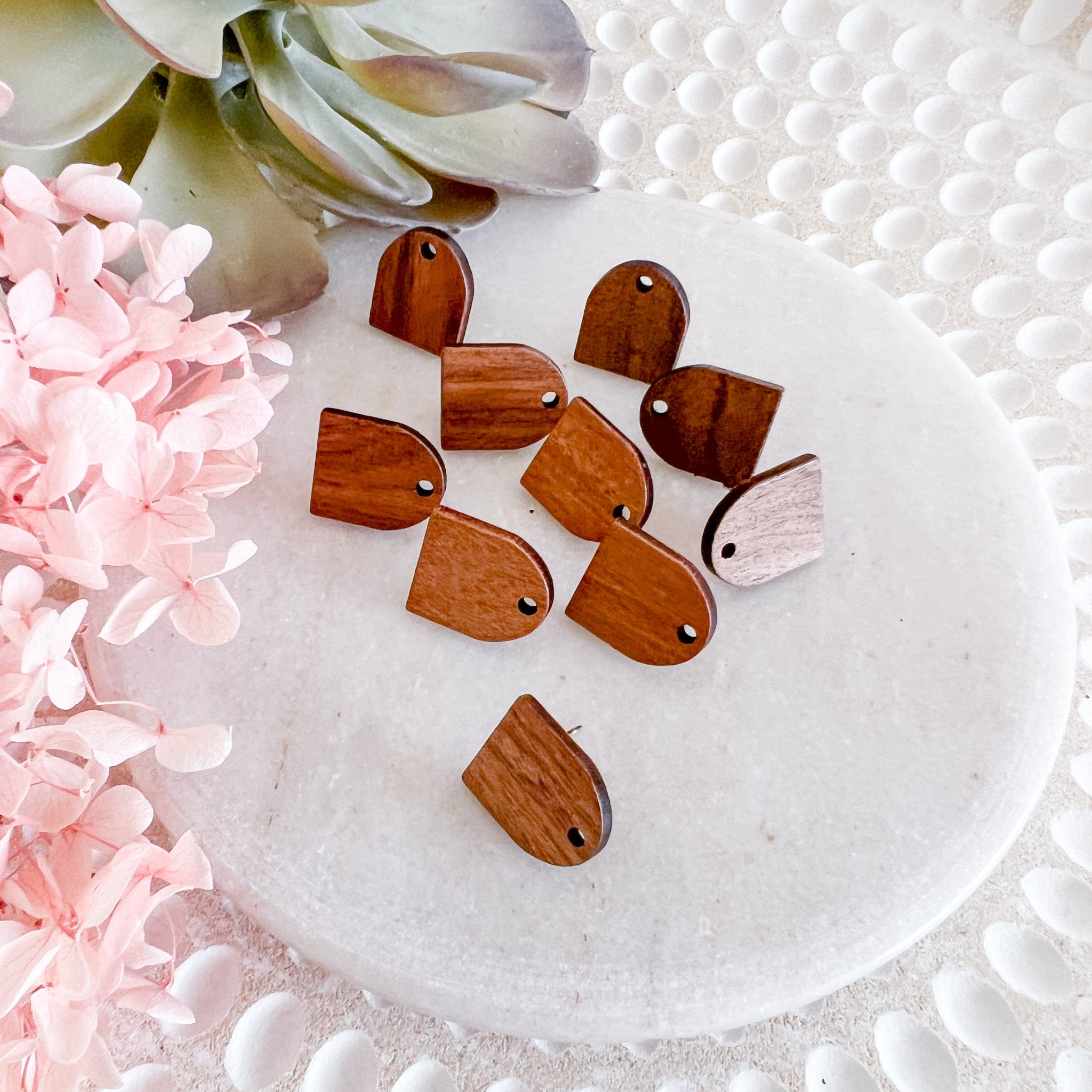 kitandco.com.au Tools "Arch" Wooden - Earring Post (10 pcs)