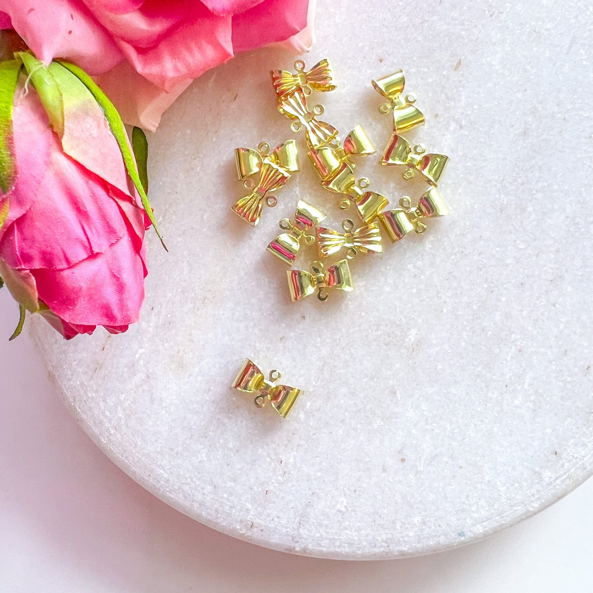 kitandco.com.au Tools Bow Connector - Gold (10pcs)