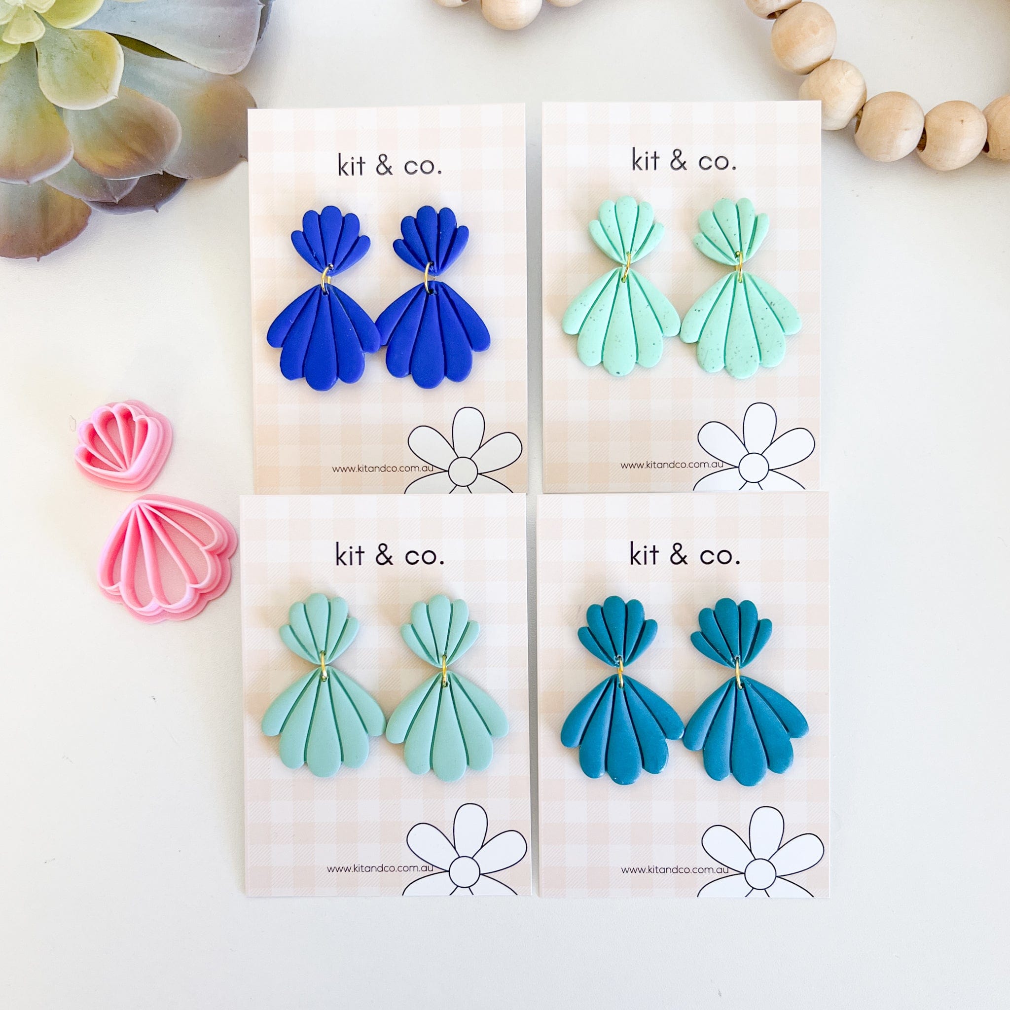 kitandco.com.au Tools Cockle Shell Set (2pc)