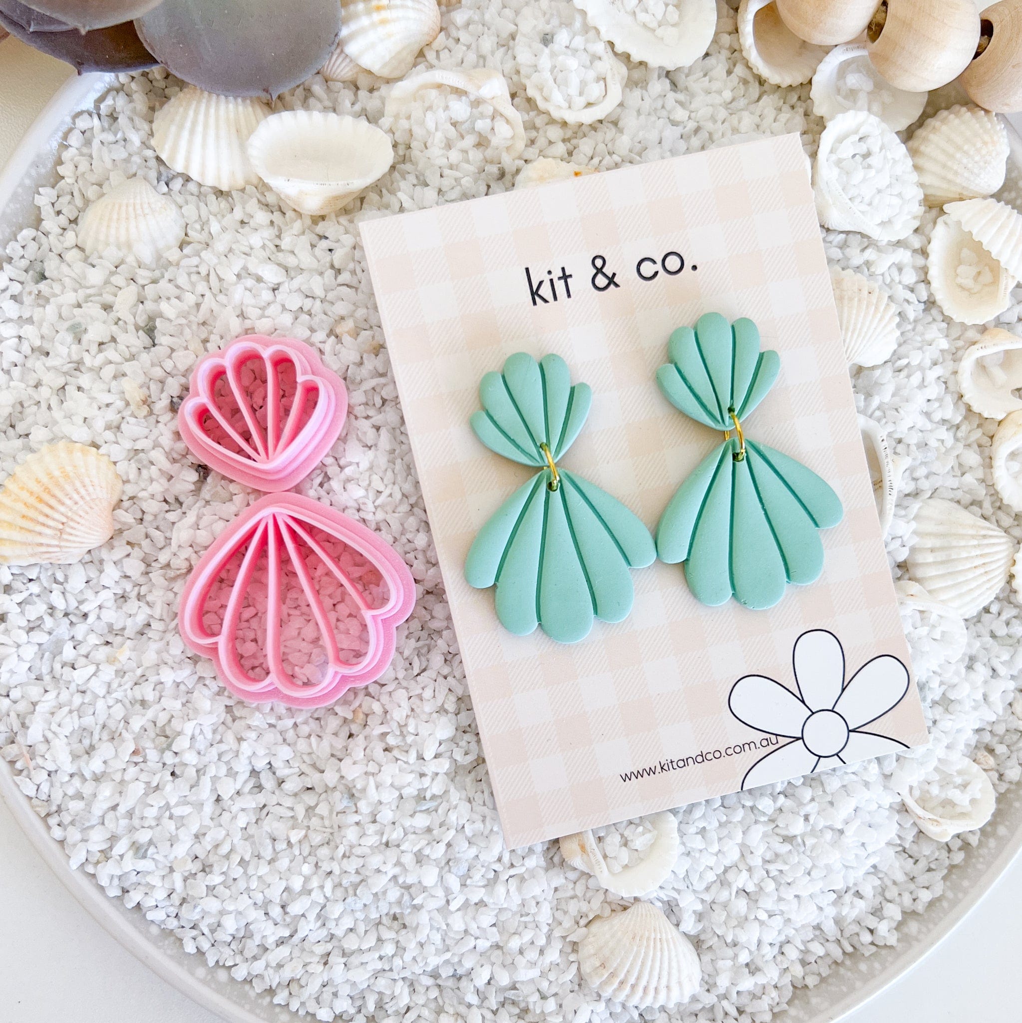 kitandco.com.au Tools Cockle Shell Set (2pc)