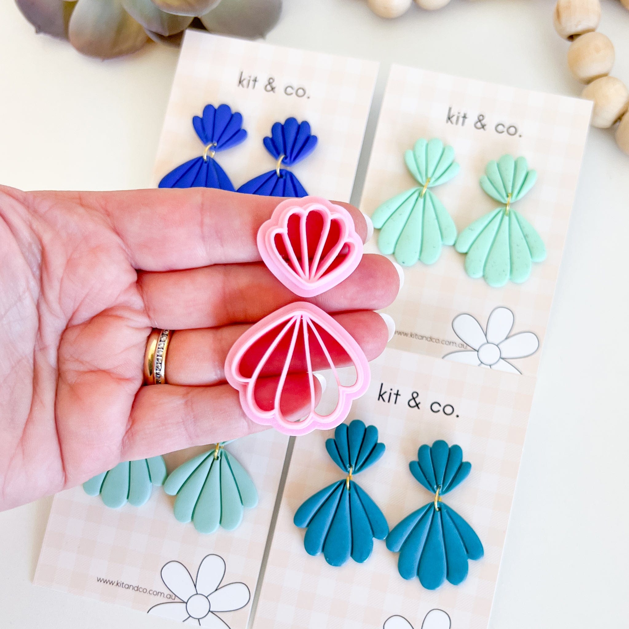 kitandco.com.au Tools Cockle Shell Set (2pc)