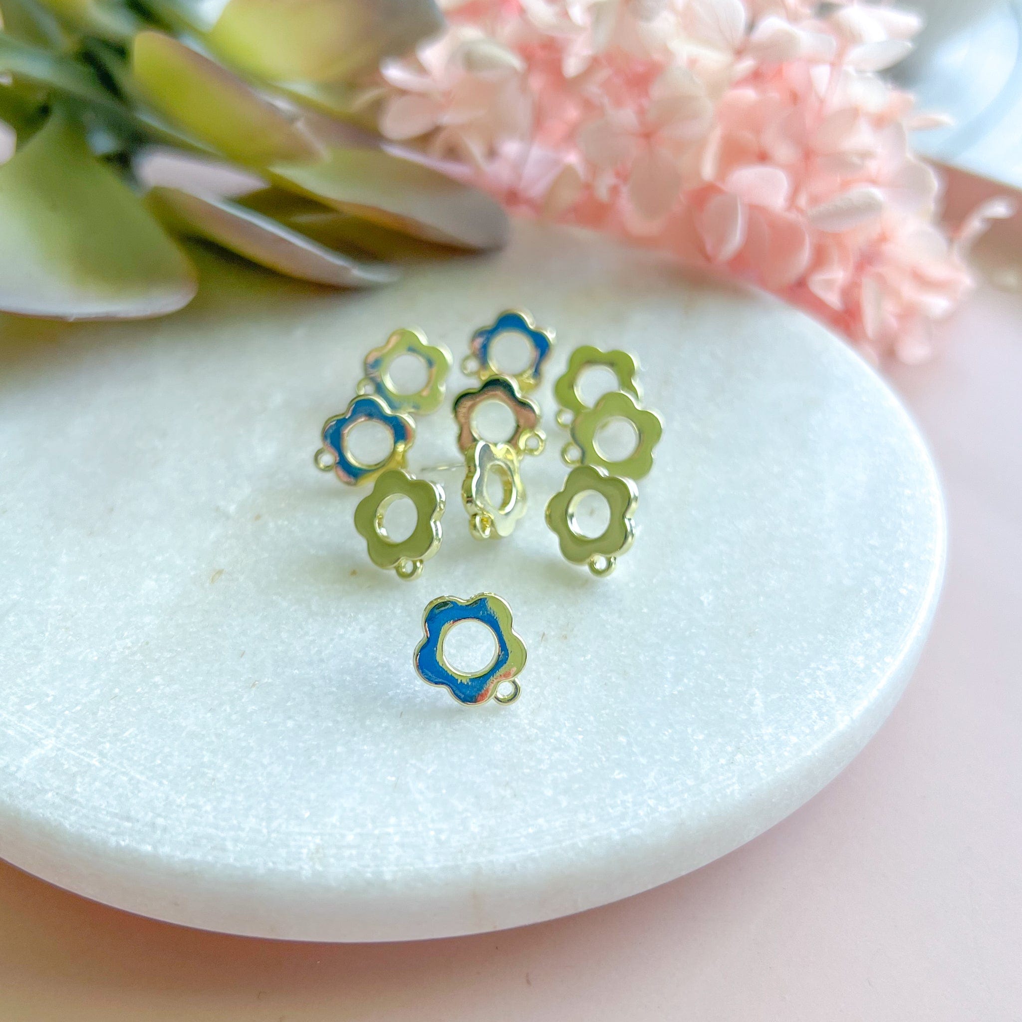 kitandco.com.au Tools "Little Daisy" - Earring Post (10 pcs) (Choose Colour)