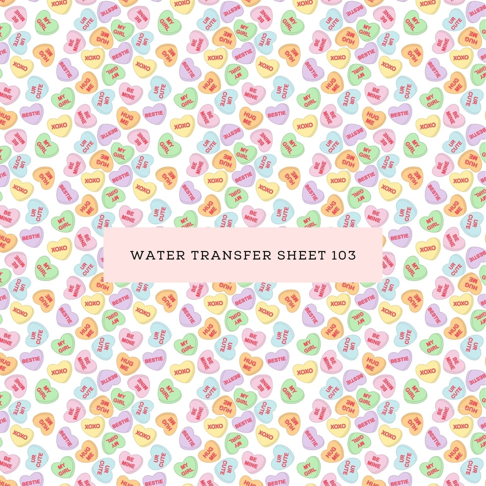 kitandco.com.au Water Transfer Water Transfer Sheet 103