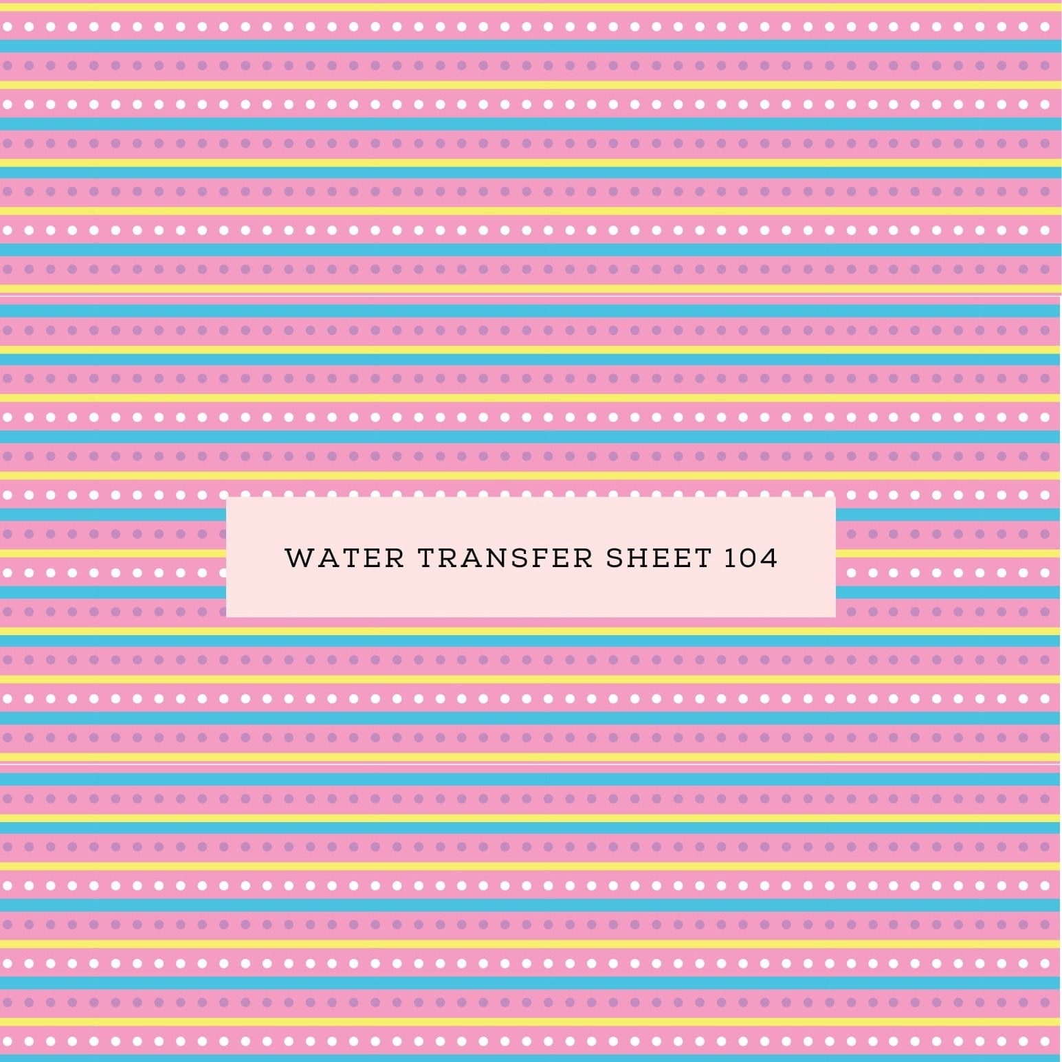 kitandco.com.au Water Transfer Water Transfer Sheet 104