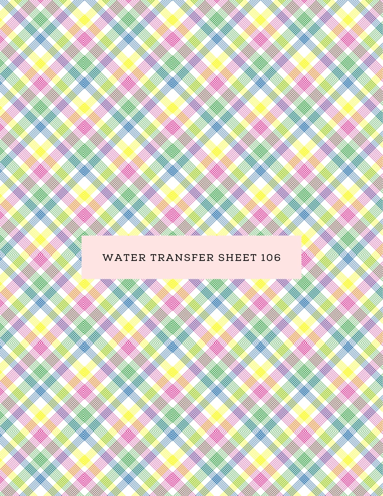 kitandco.com.au Water Transfer Water Transfer Sheet 106
