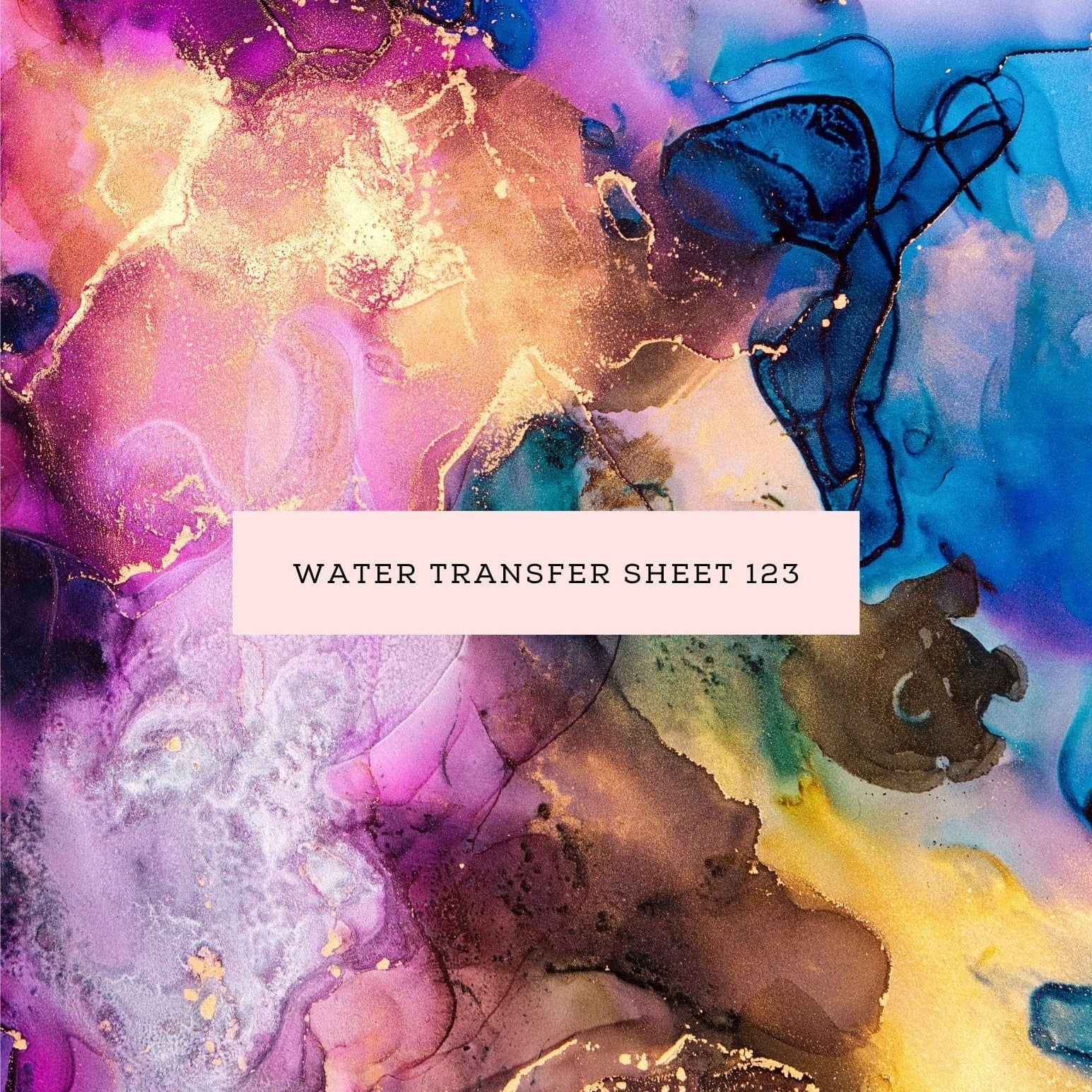 kitandco.com.au Water Transfer Water Transfer Sheet 123