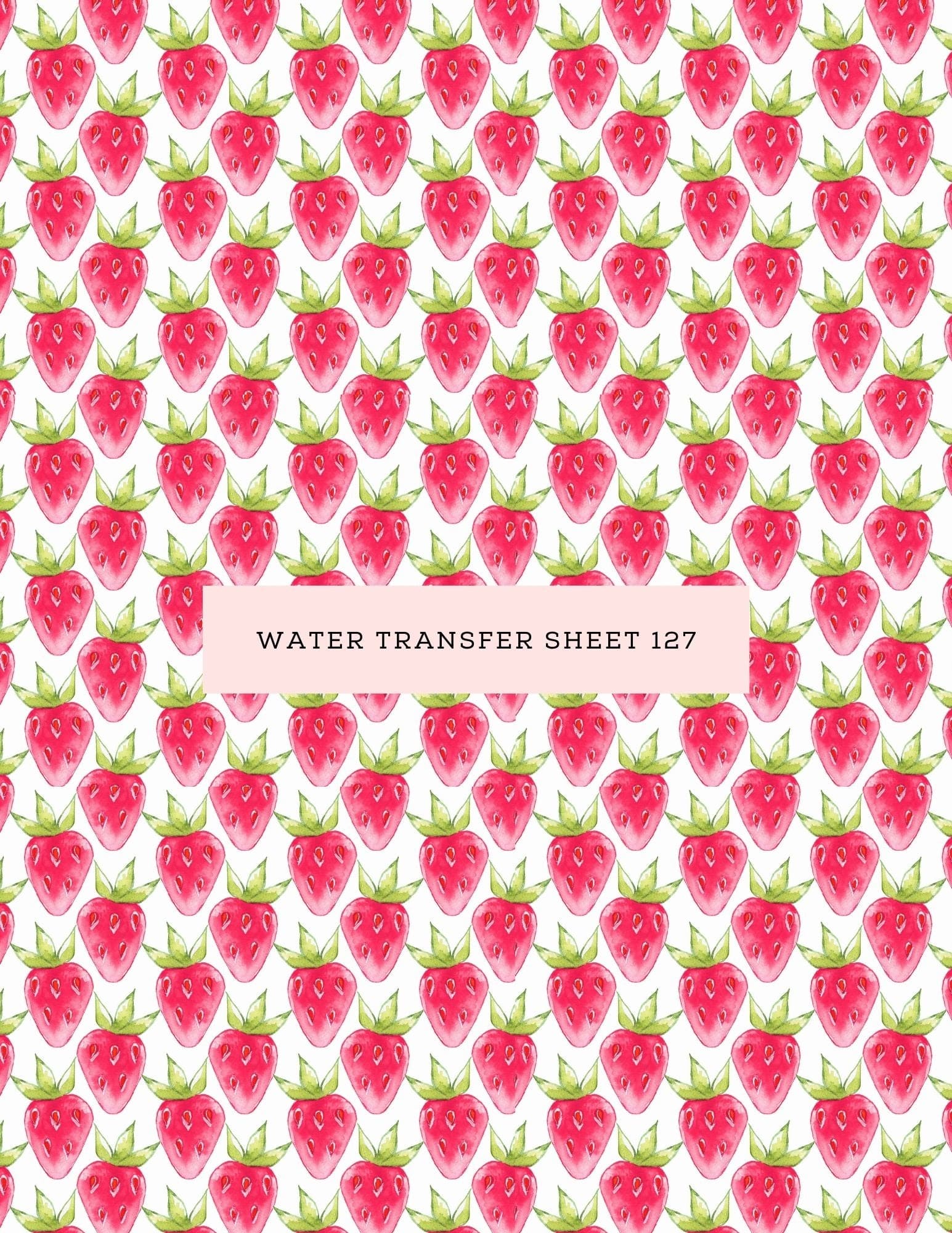 kitandco.com.au Water Transfer Water Transfer Sheet 127