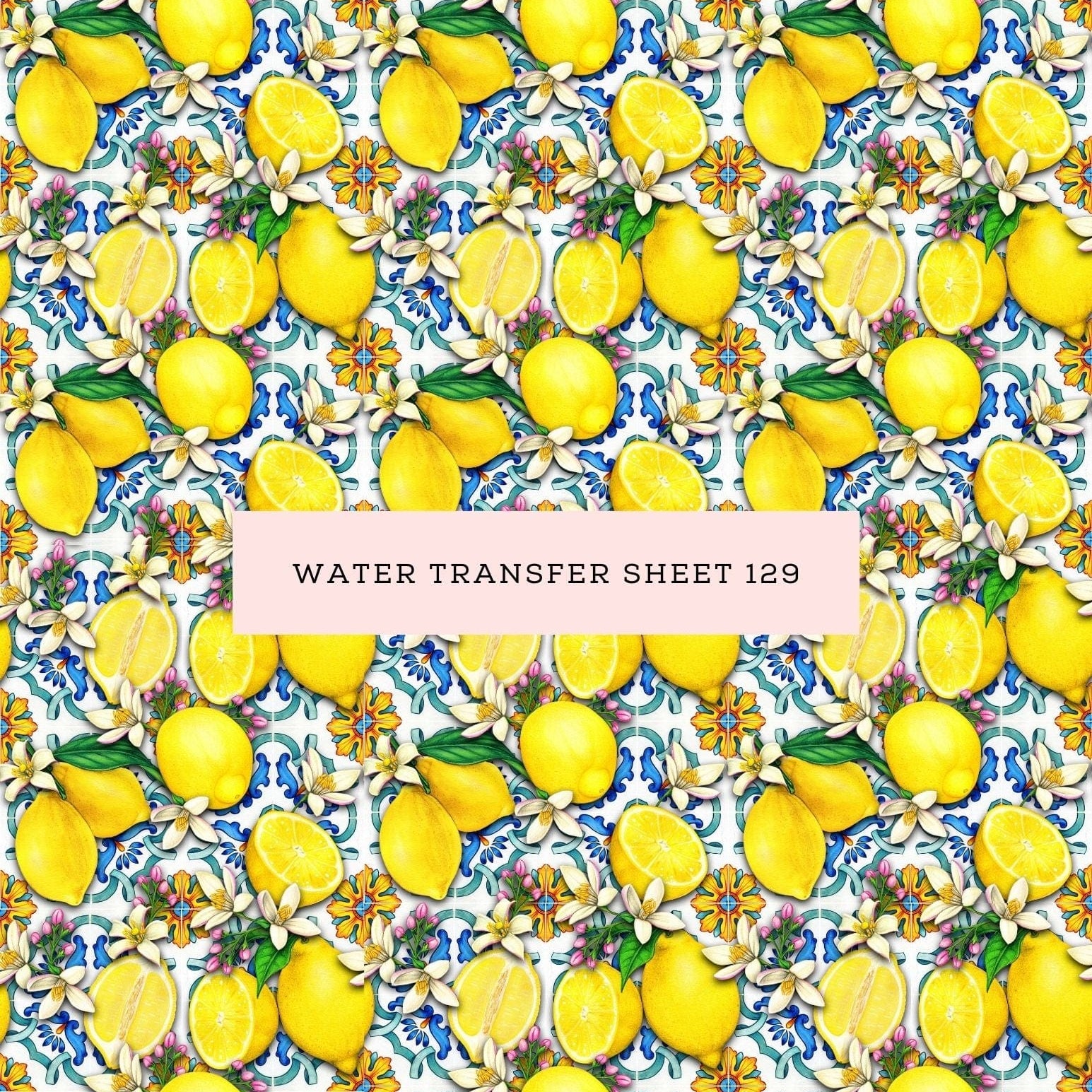 kitandco.com.au Water Transfer Water Transfer Sheet 129