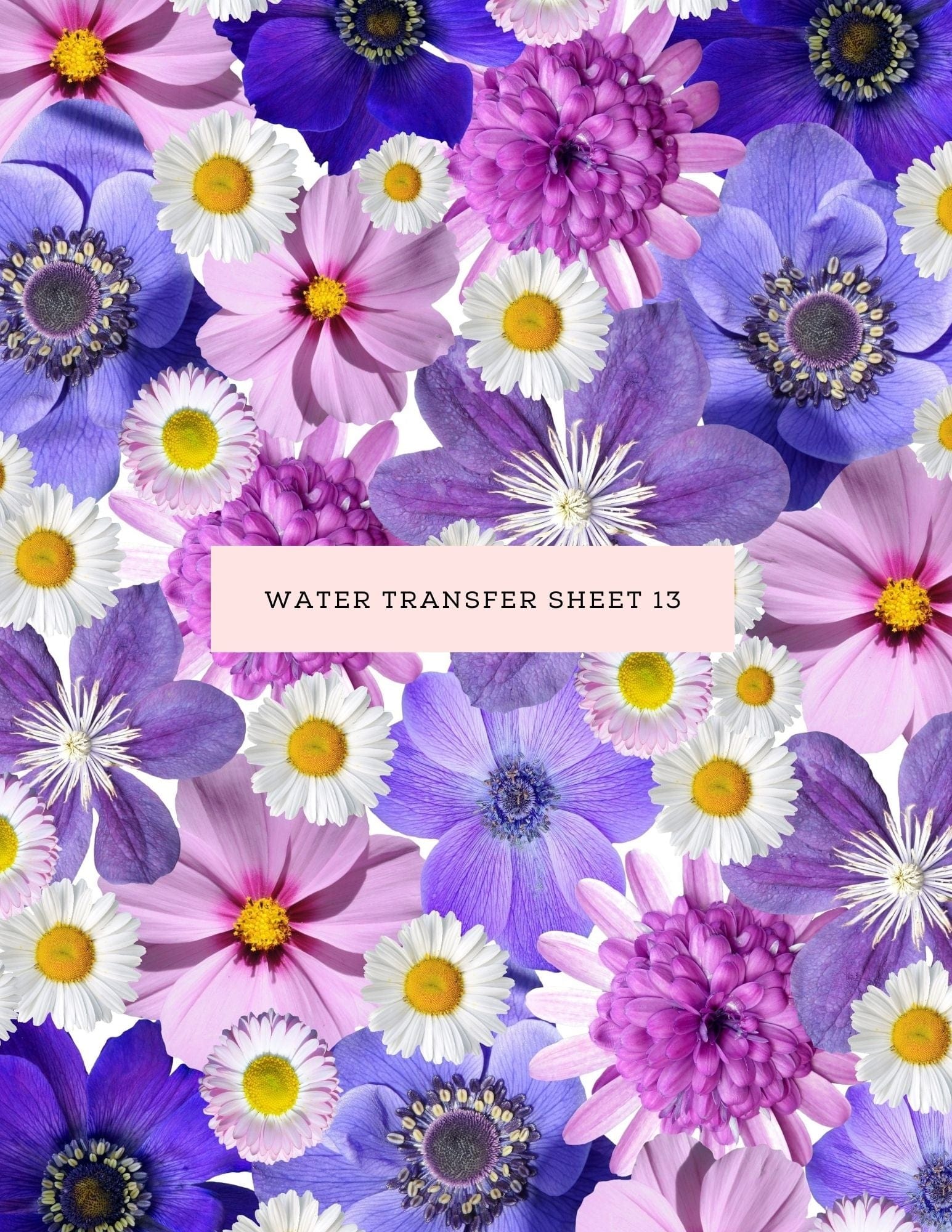 kitandco.com.au Water Transfer Water Transfer Sheet 13