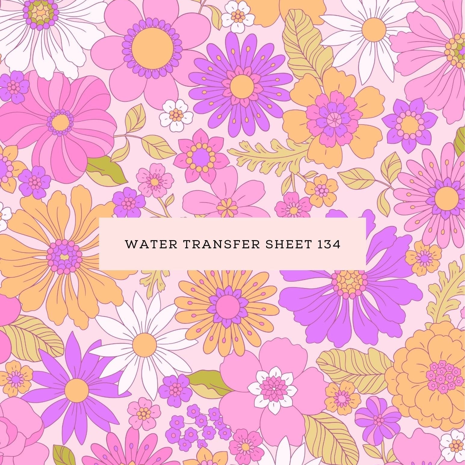 kitandco.com.au Water Transfer Water Transfer Sheet 134