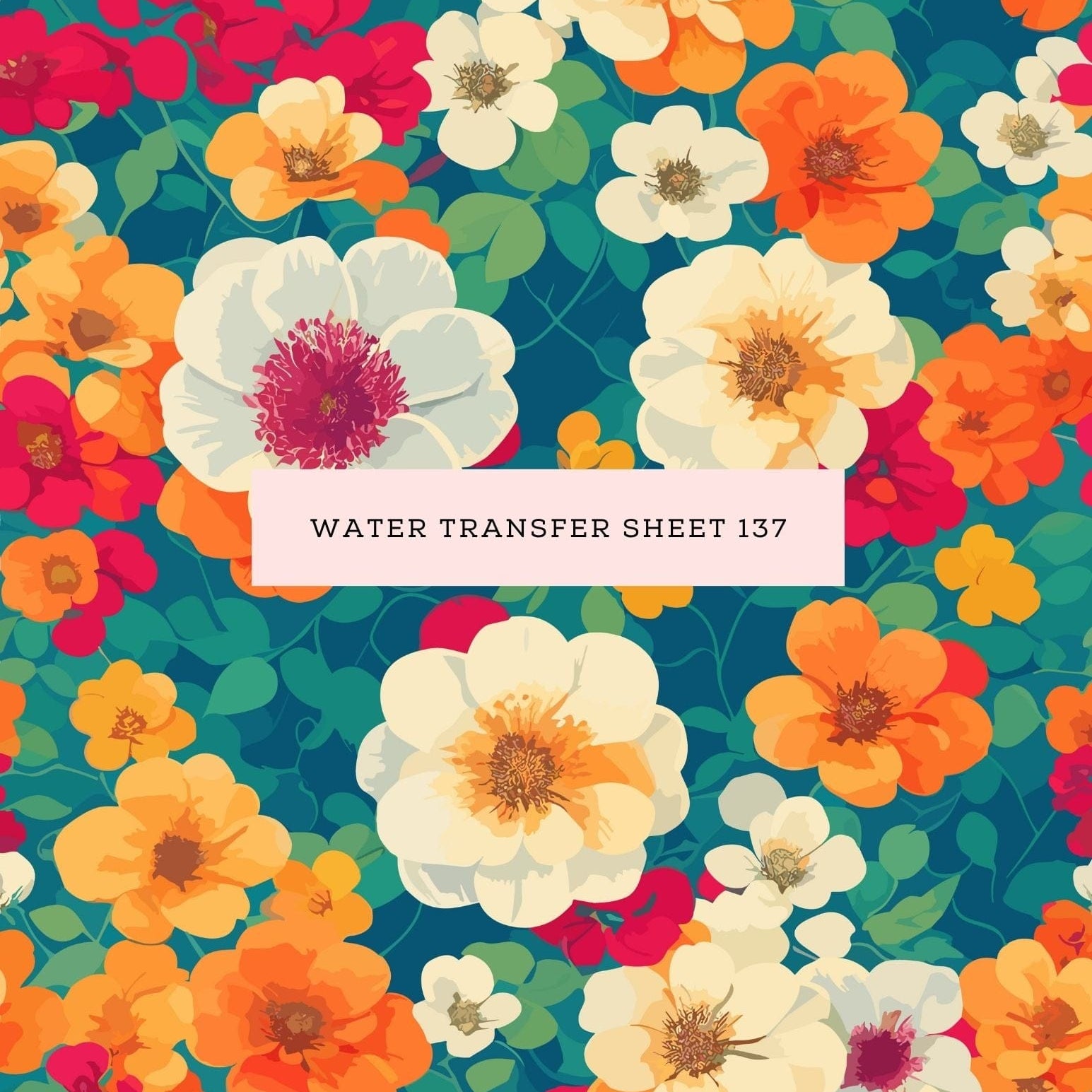 kitandco.com.au Water Transfer Water Transfer Sheet 137