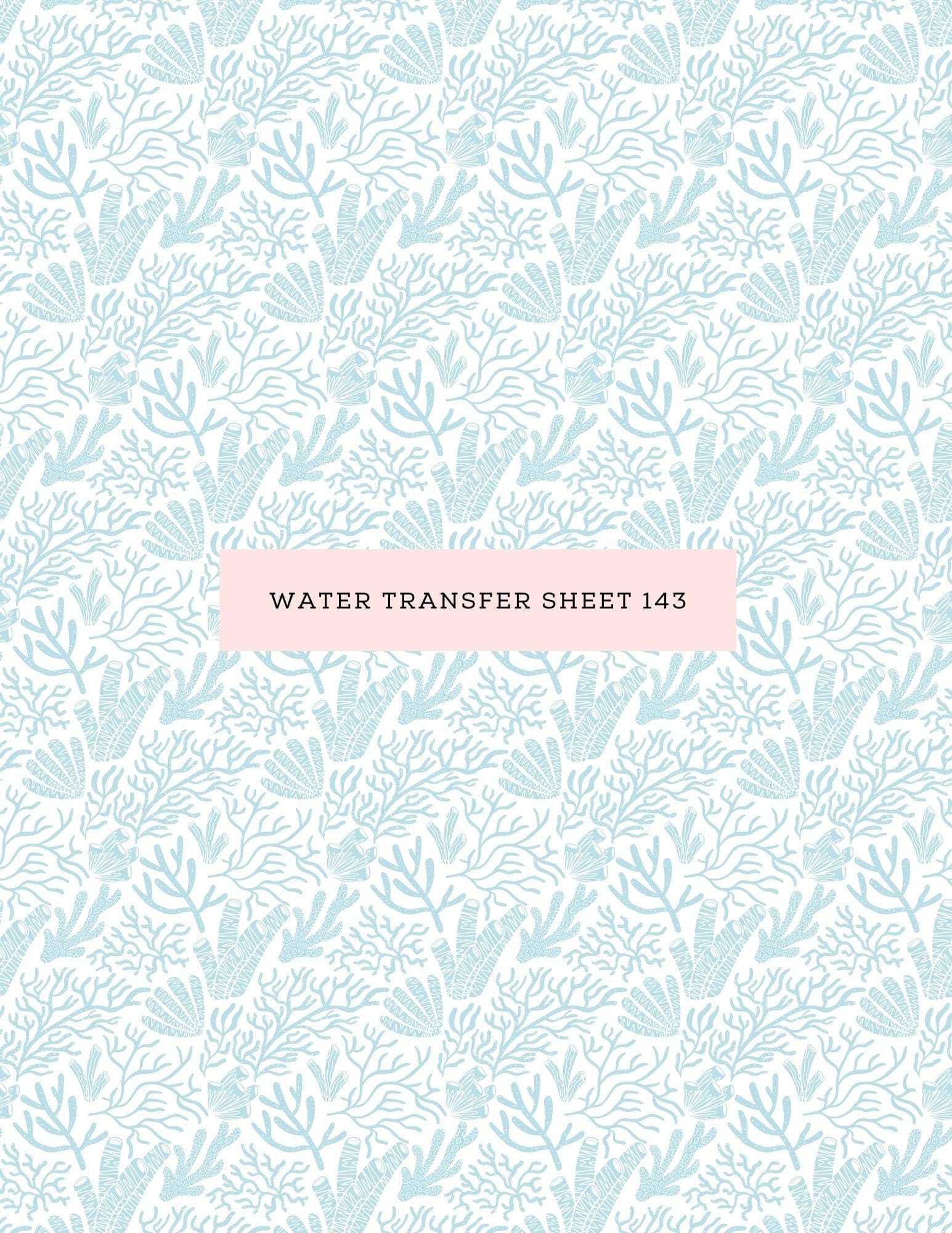 kitandco.com.au Water Transfer Water Transfer Sheet 143