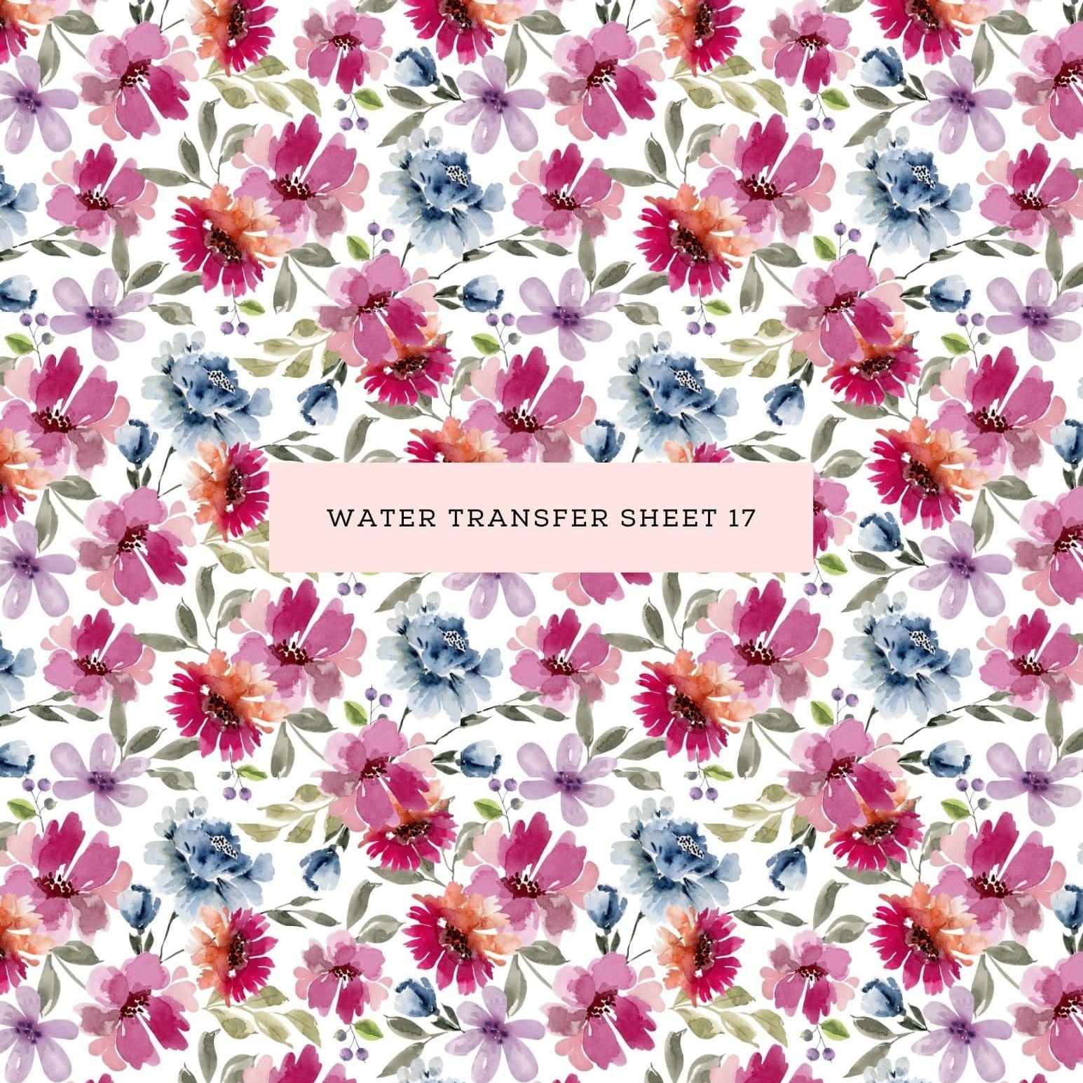 kitandco.com.au Water Transfer Water Transfer Sheet 17