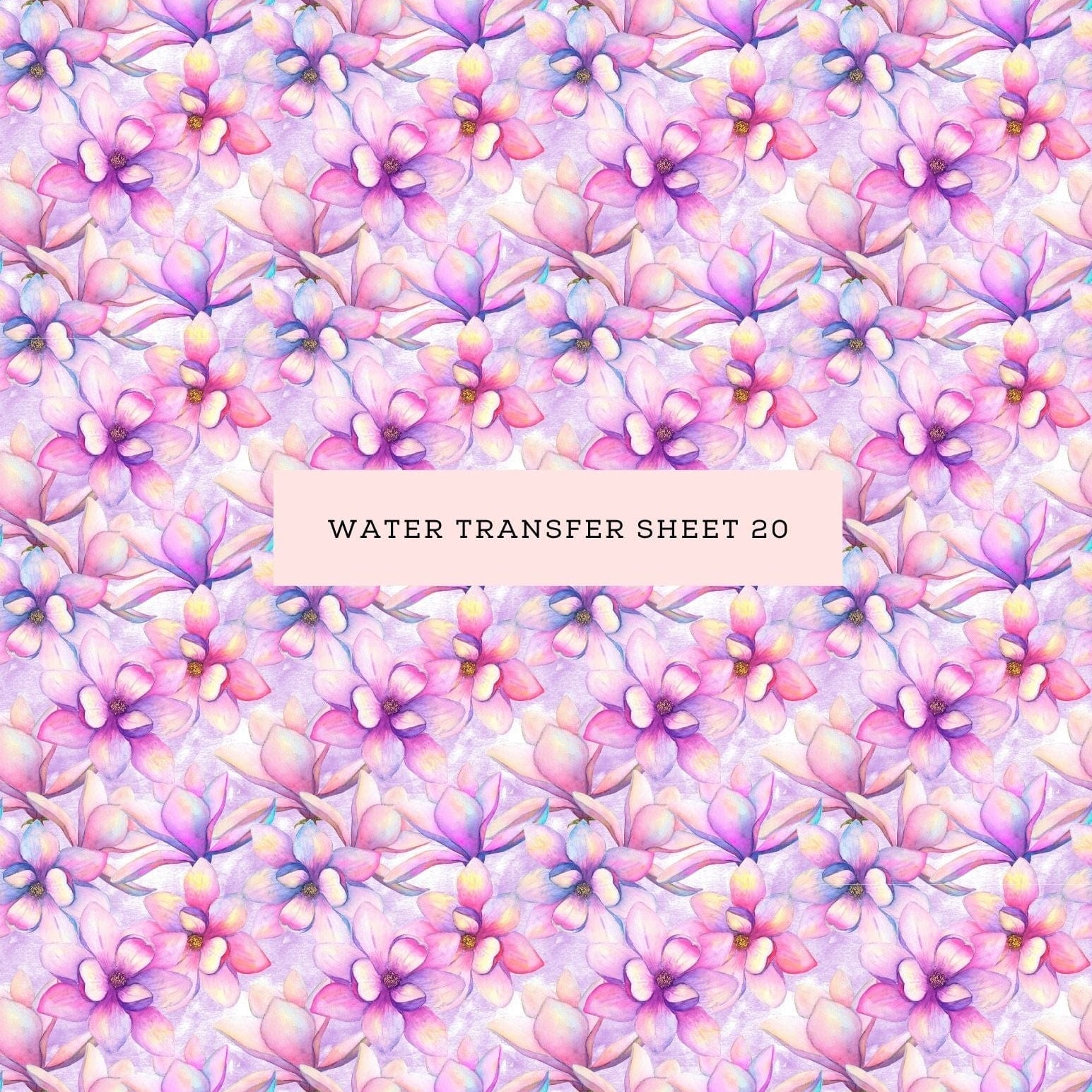 kitandco.com.au Water Transfer Water Transfer Sheet 20