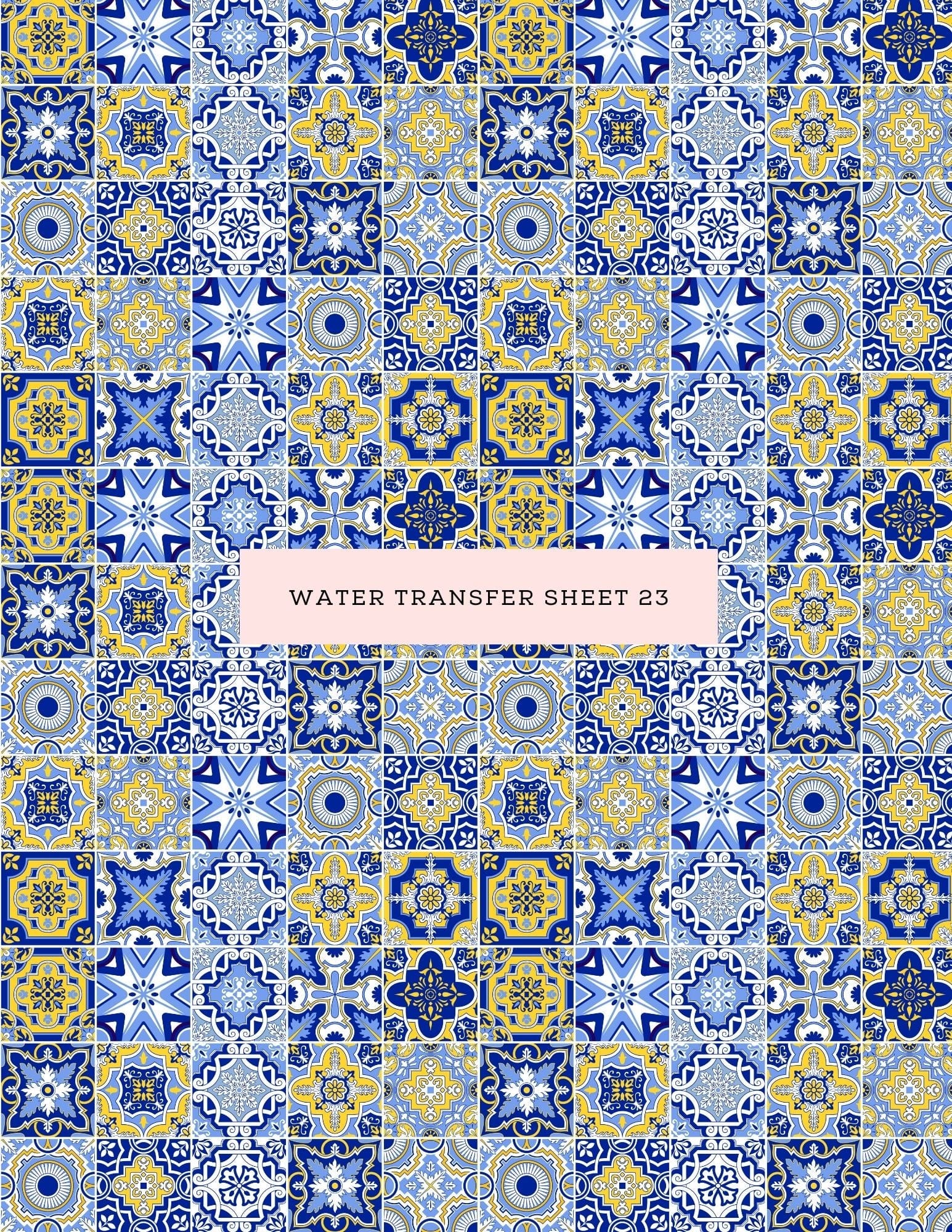 kitandco.com.au Water Transfer Water Transfer Sheet 23