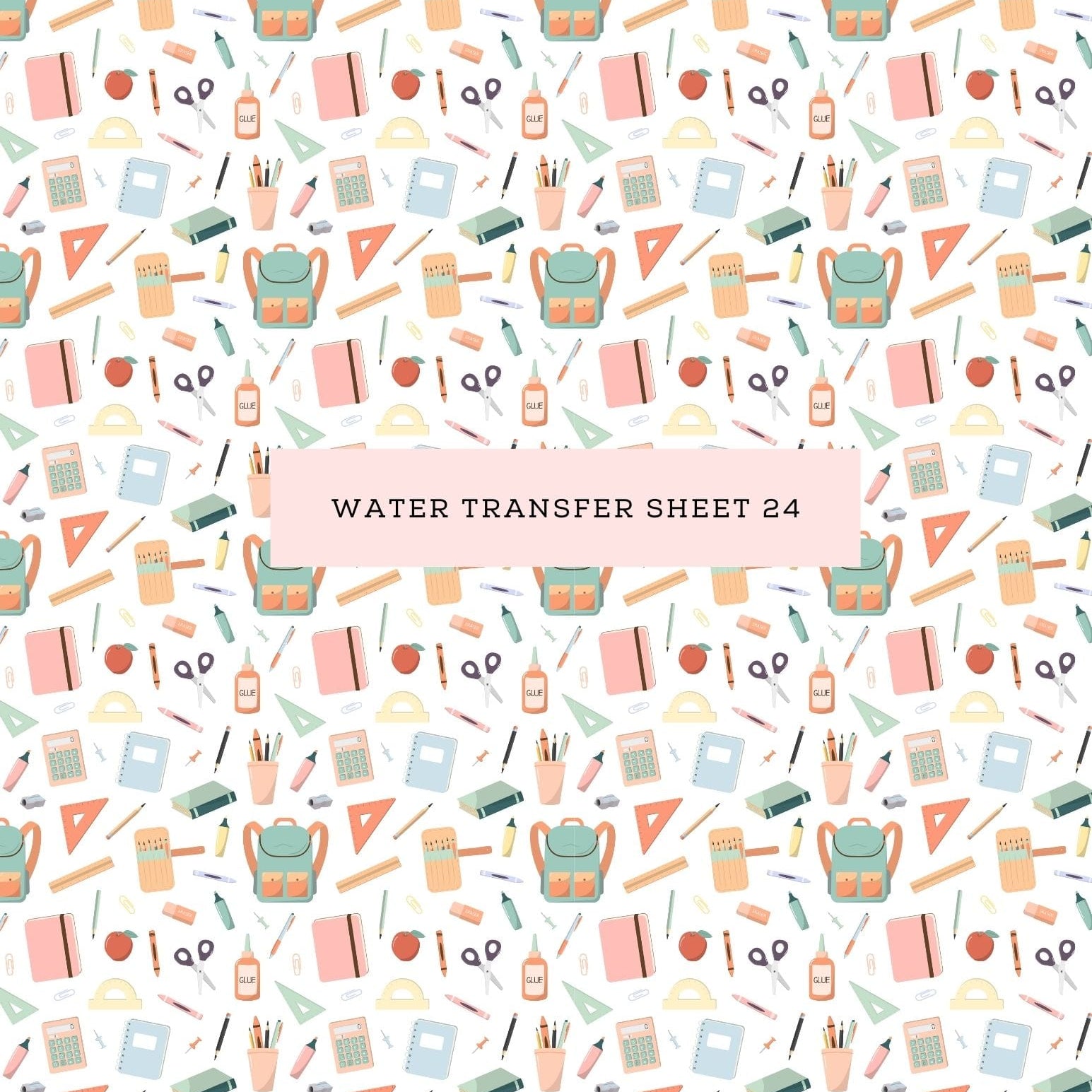 kitandco.com.au Water Transfer Water Transfer Sheet 24