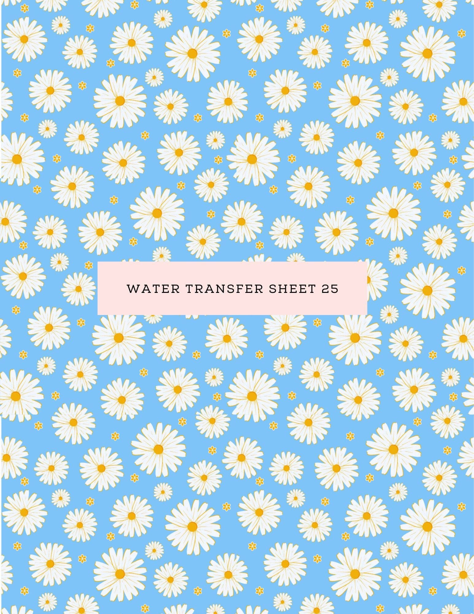 kitandco.com.au Water Transfer Water Transfer Sheet 25